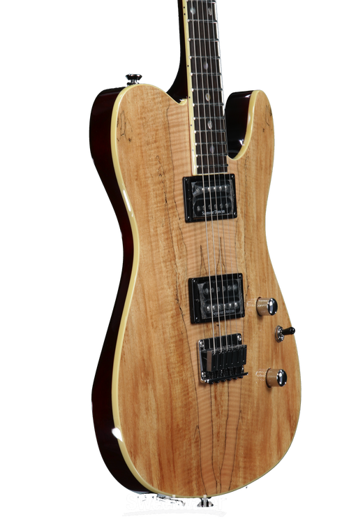 Fender Custom Telecaster Spalted Maple HH - Natural Reviews