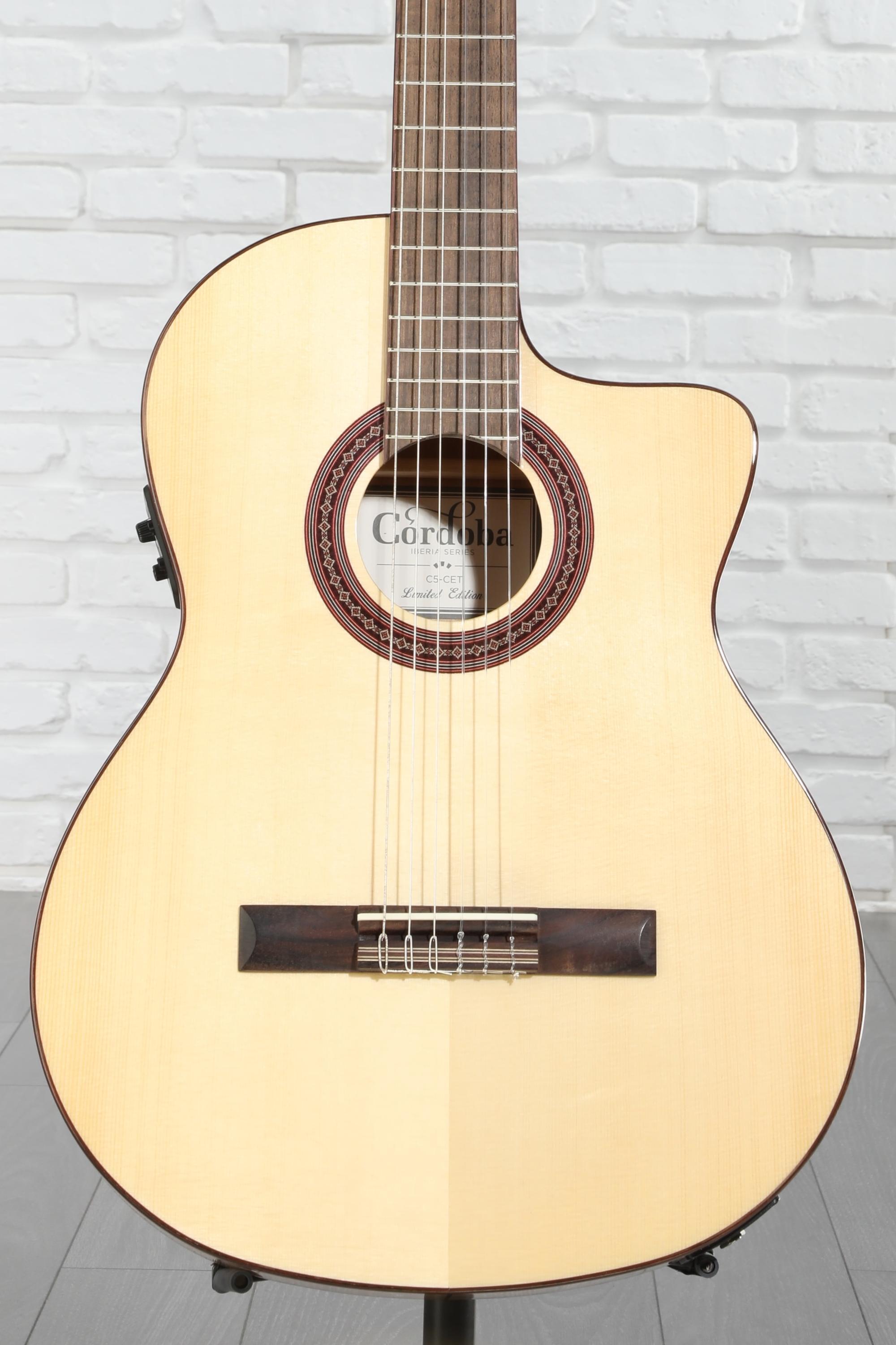 Cordoba C5-CET Limited Nylon String Acoustic-electric Guitar - Natural