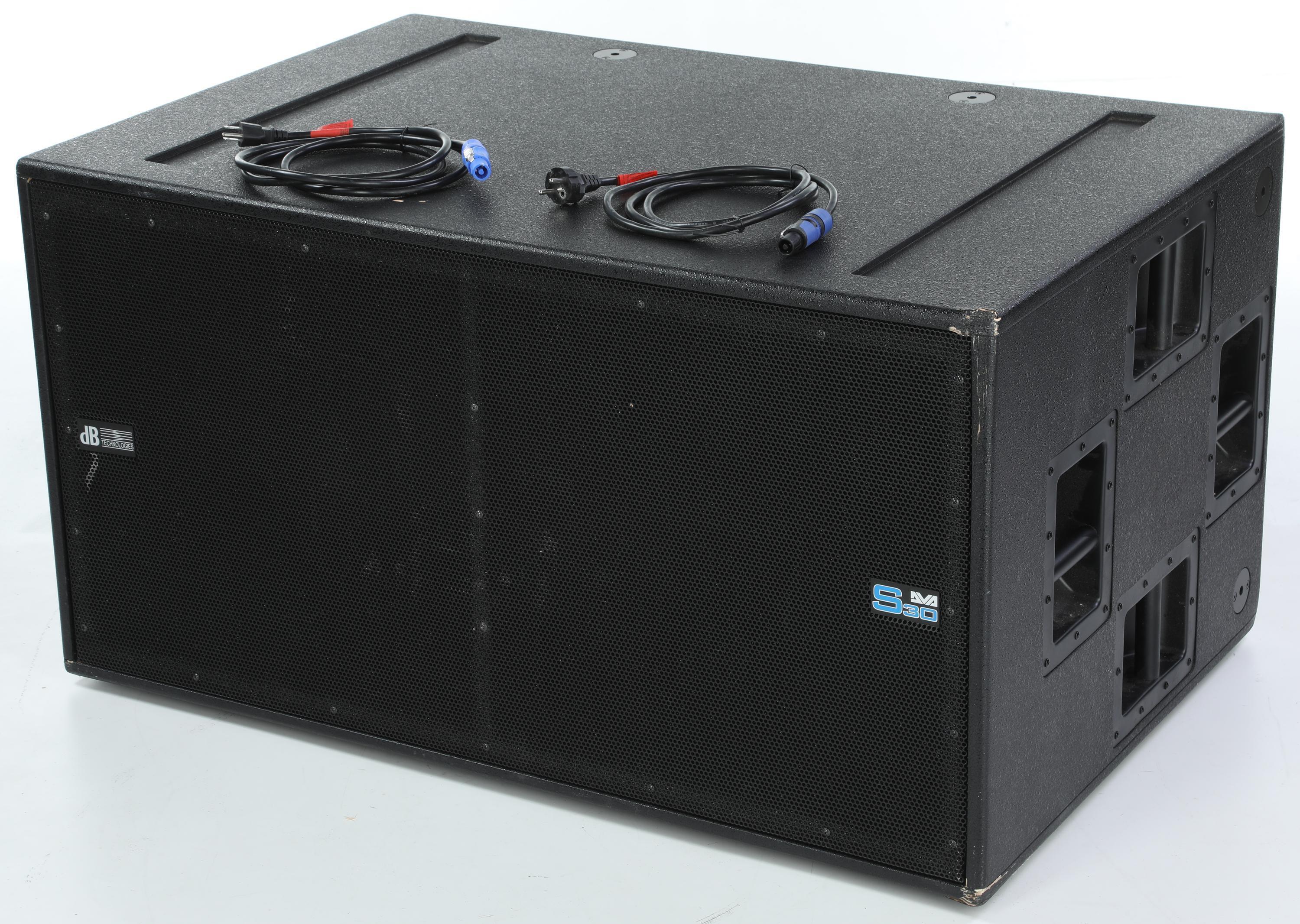 Photo of dBTechnologies DVA S30N 3,000-watt 2 x 18-inch Active Subwoofer