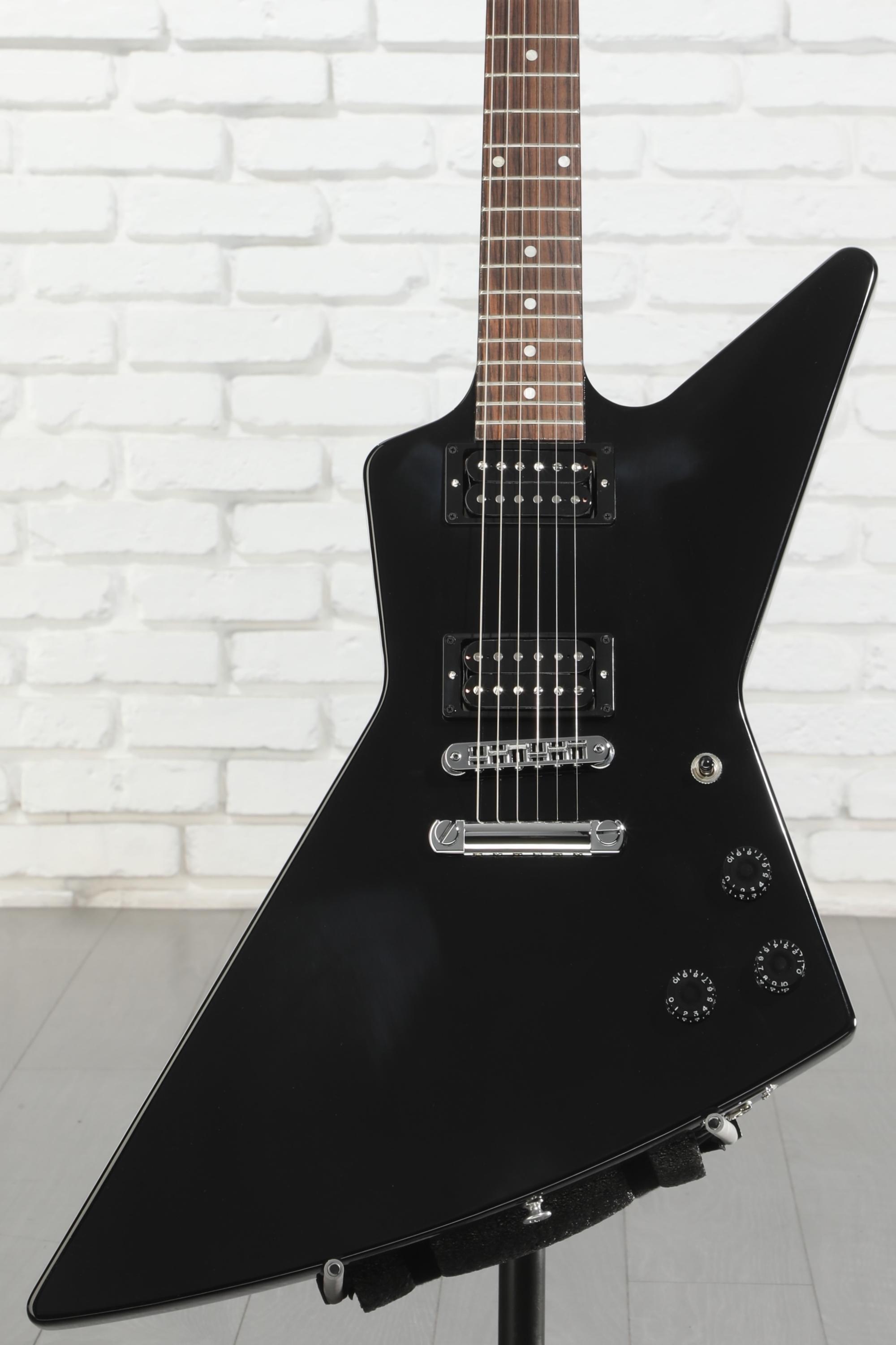Gibson 80s Explorer Solidbody Electric Guitar - Ebony | Sweetwater