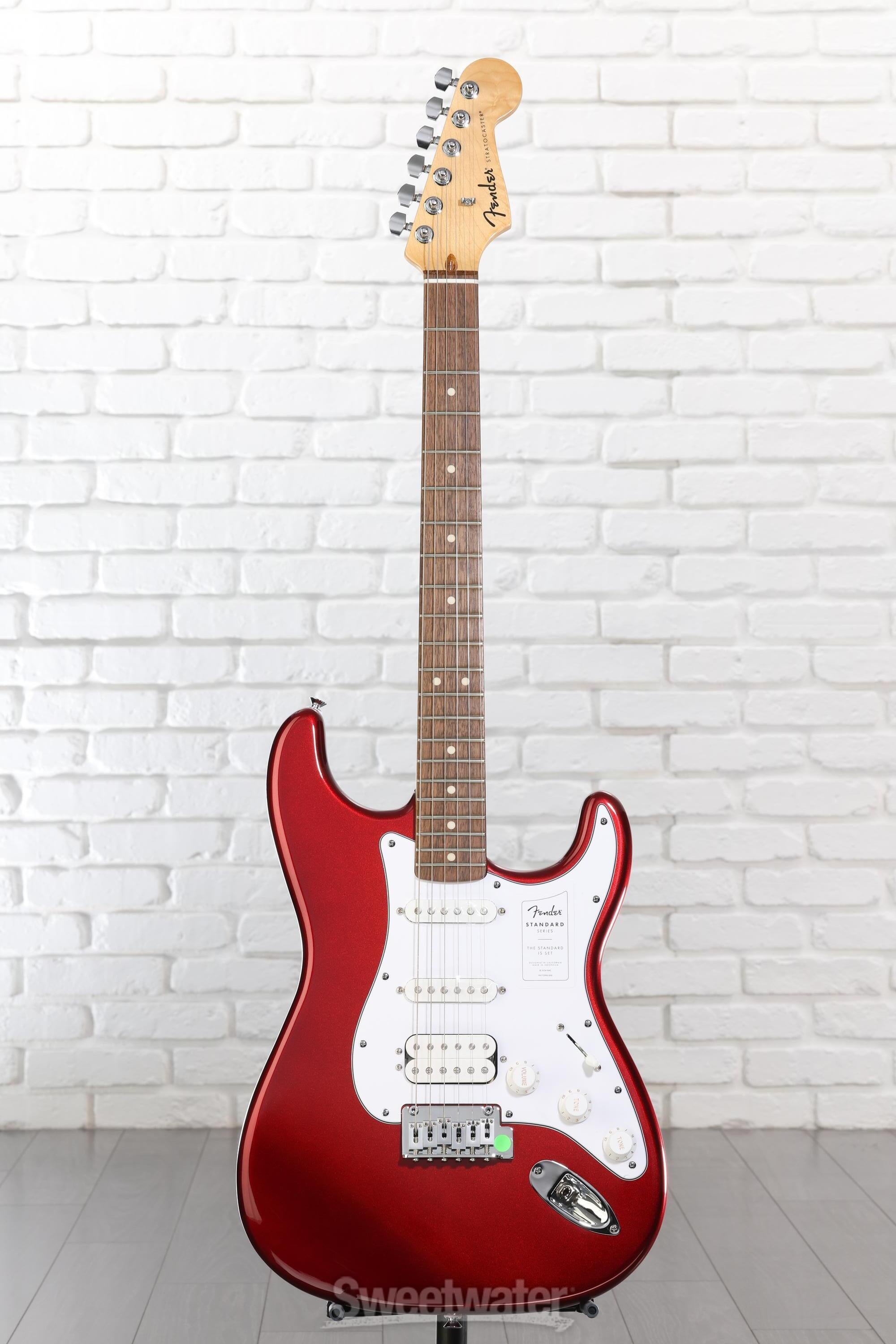 Fender Standard Stratocaster HSS Electric Guitar - Candy Cola