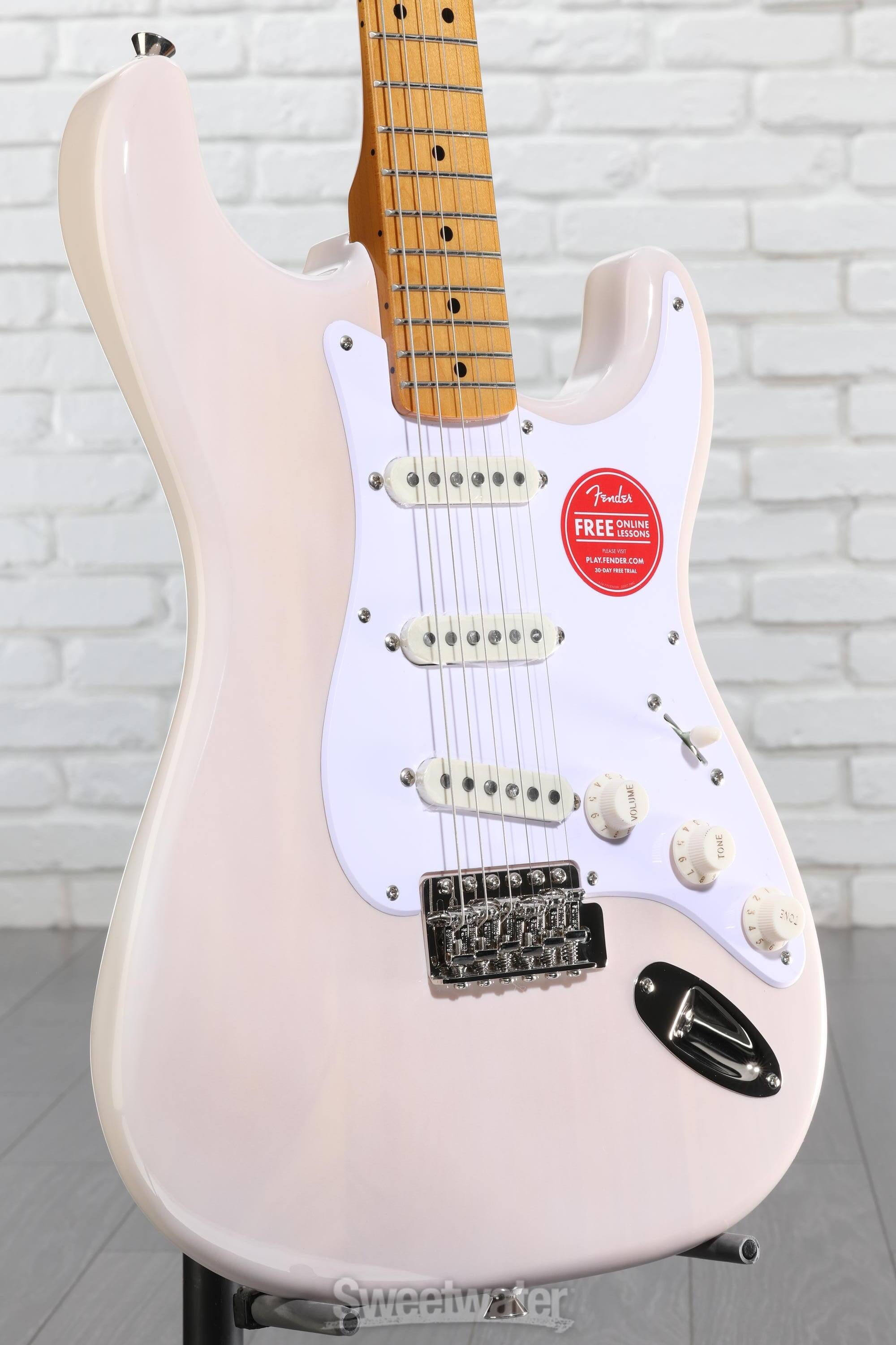 Squier Classic Vibe '50s Stratocaster - White Blonde | Sweetwater