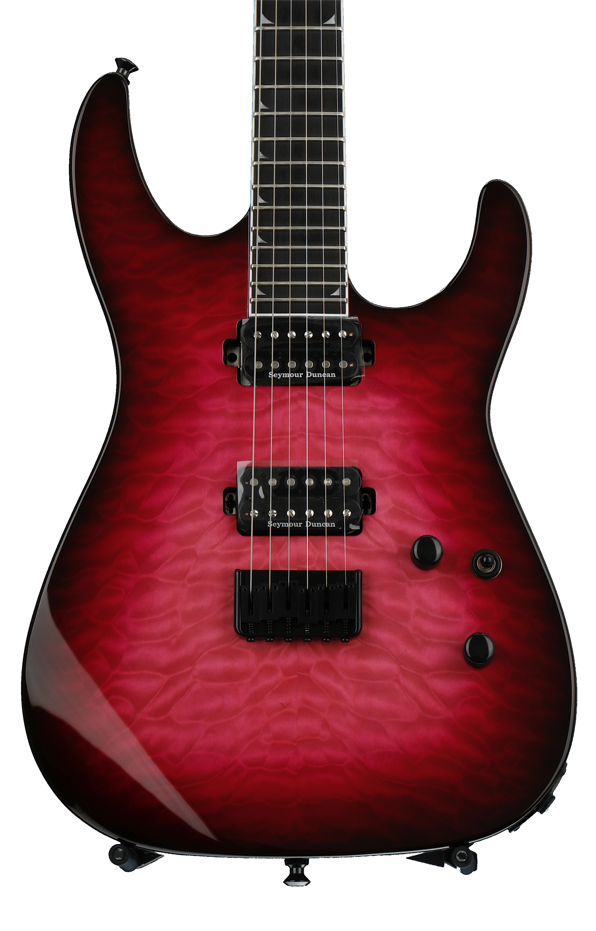 Jackson Pro Series Soloist SL2Q - Fuchsia Burst | Sweetwater