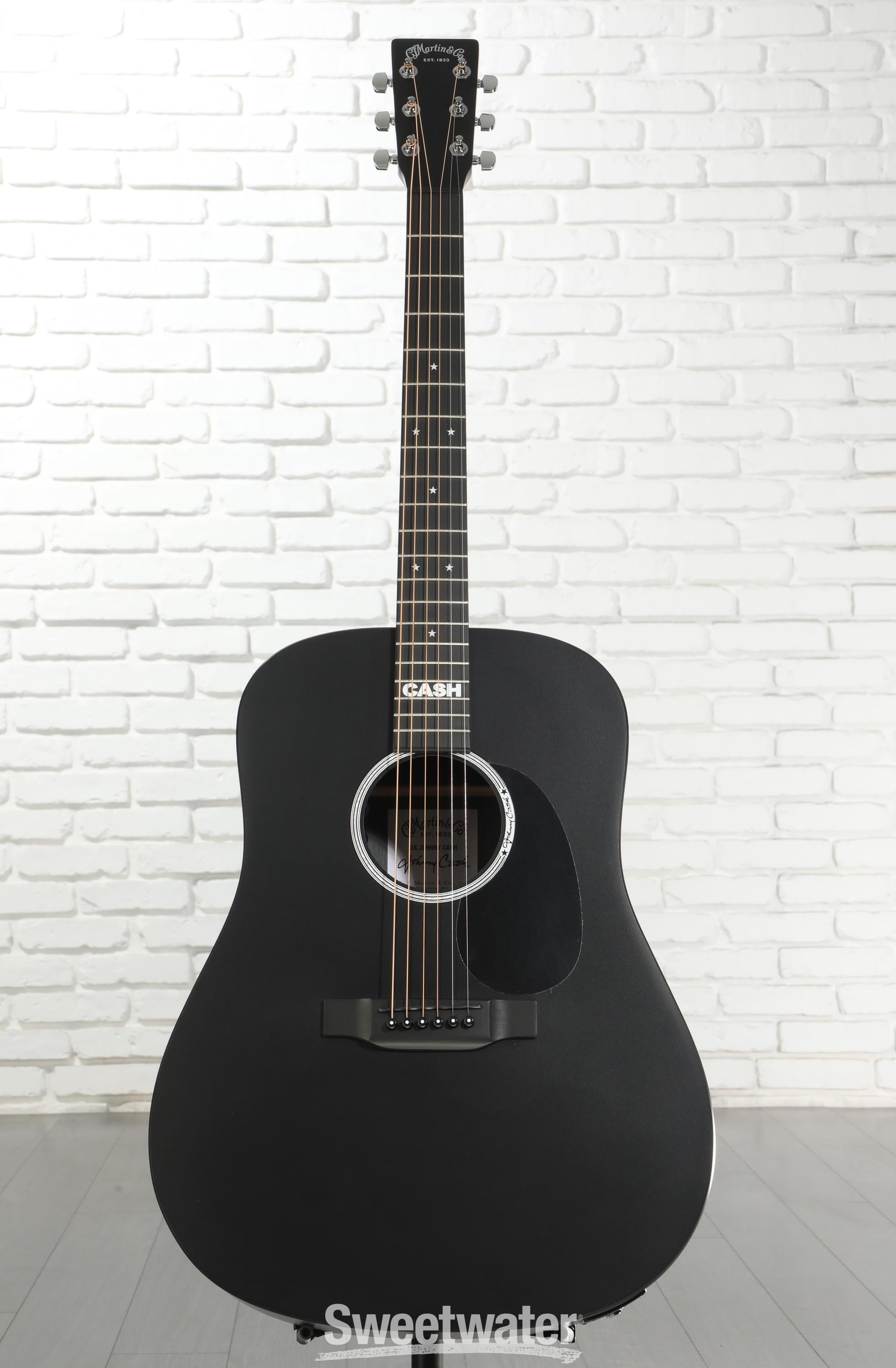 Martin DX Johnny Cash - Jet Black | Sweetwater