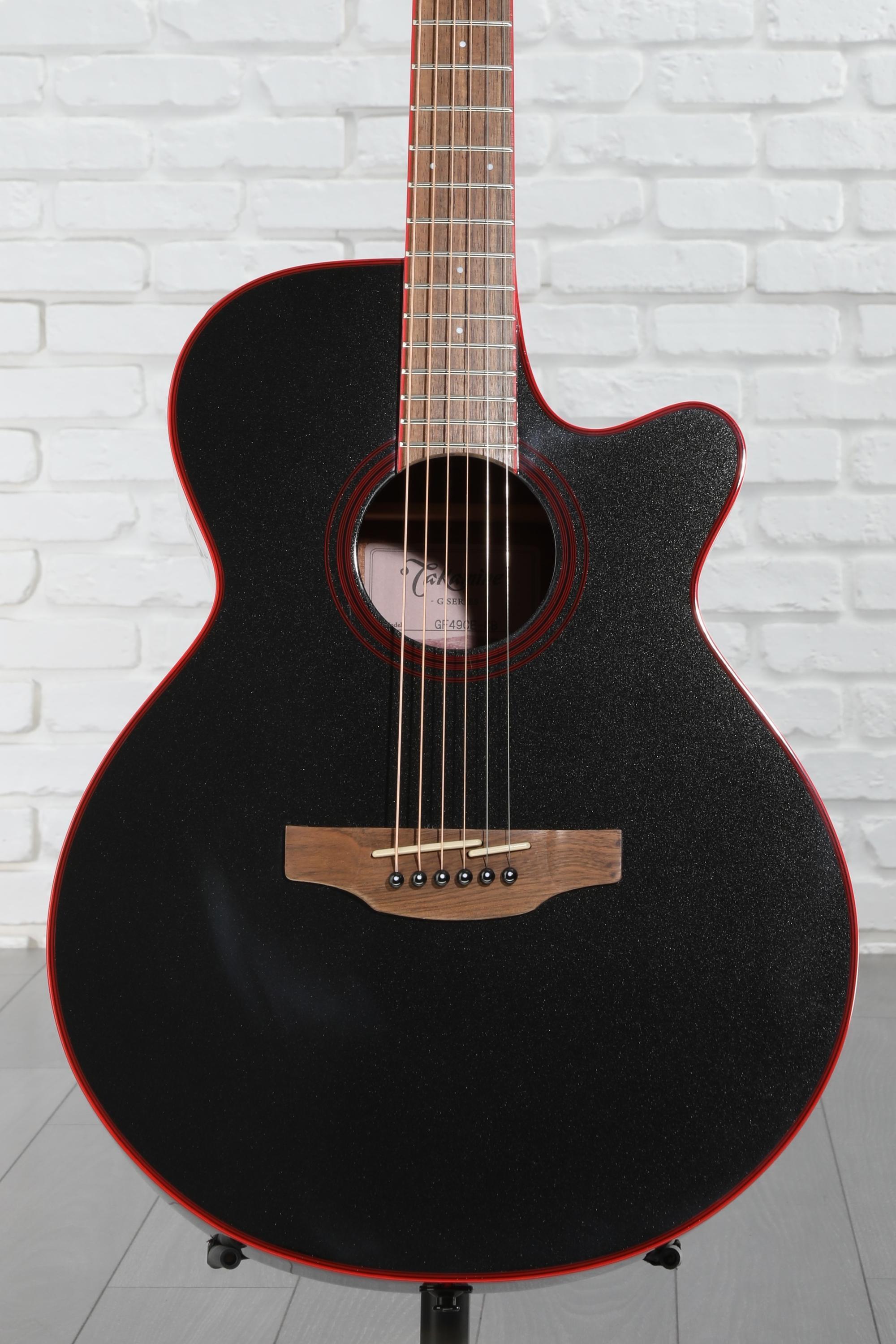 Takamine GF49CE FXC Acoustic-electric guitar - Cosmic Black