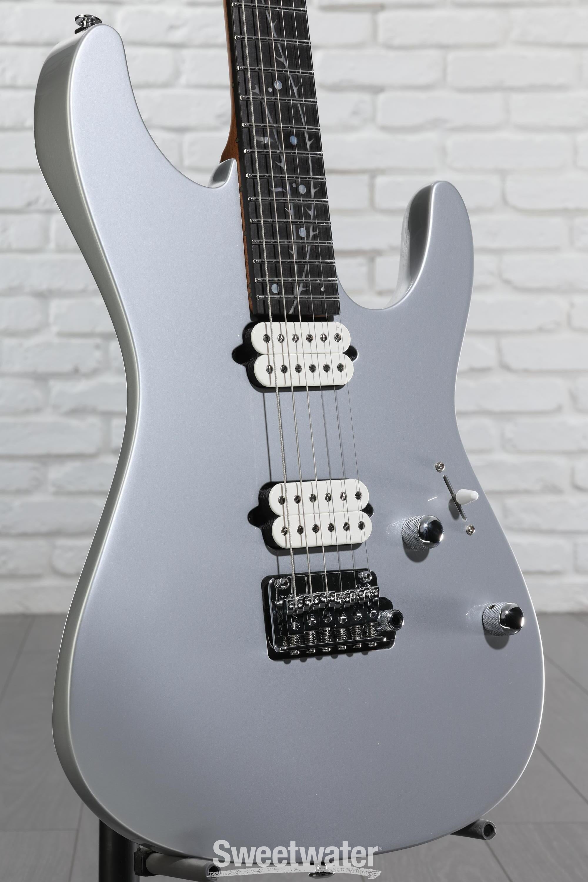 Ibanez TOD10 Tim Henson Signature Electric Guitar - Classic Silver