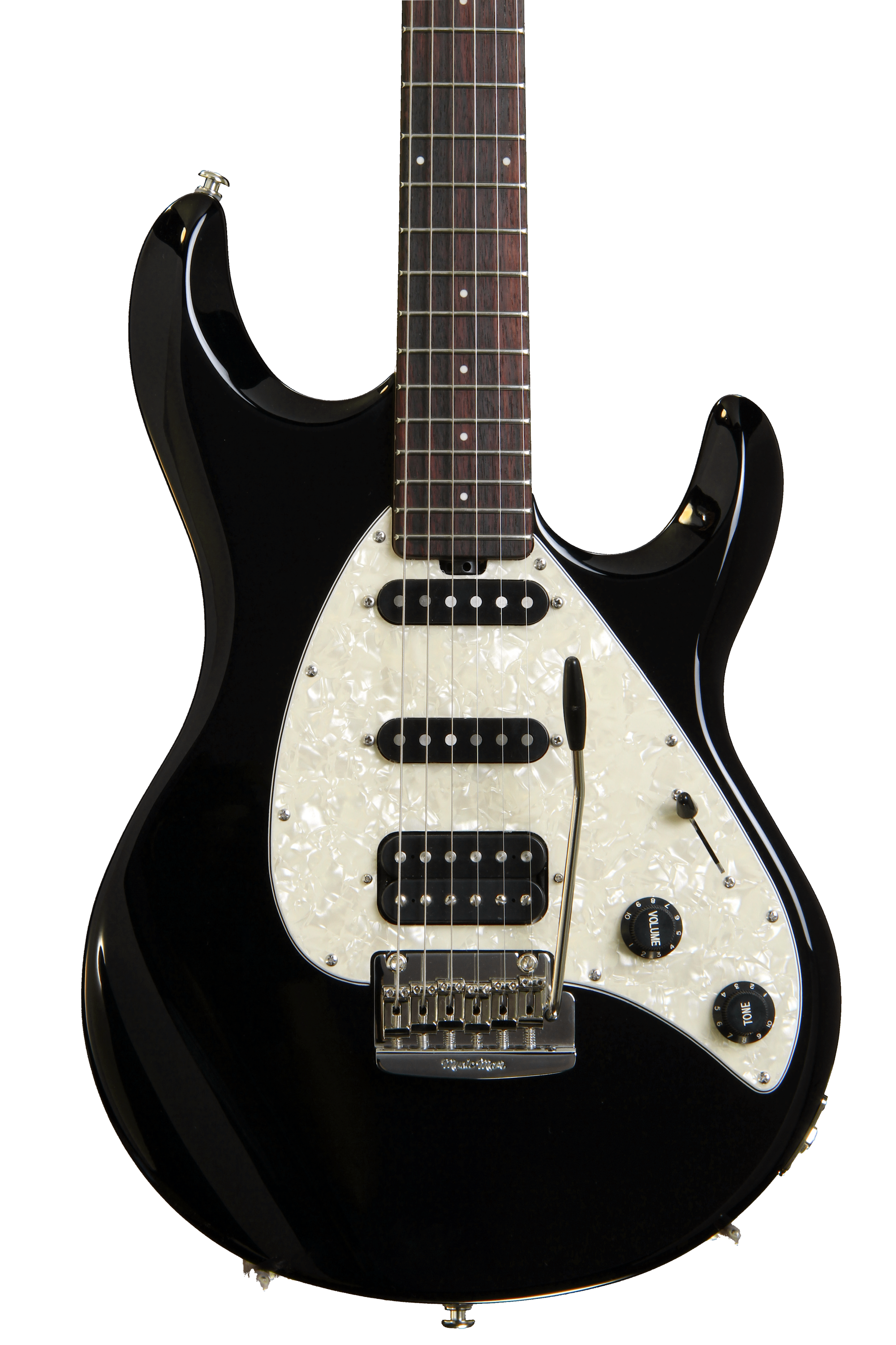 Ernie Ball Music Man Silhouette Special HSS - Black | Sweetwater