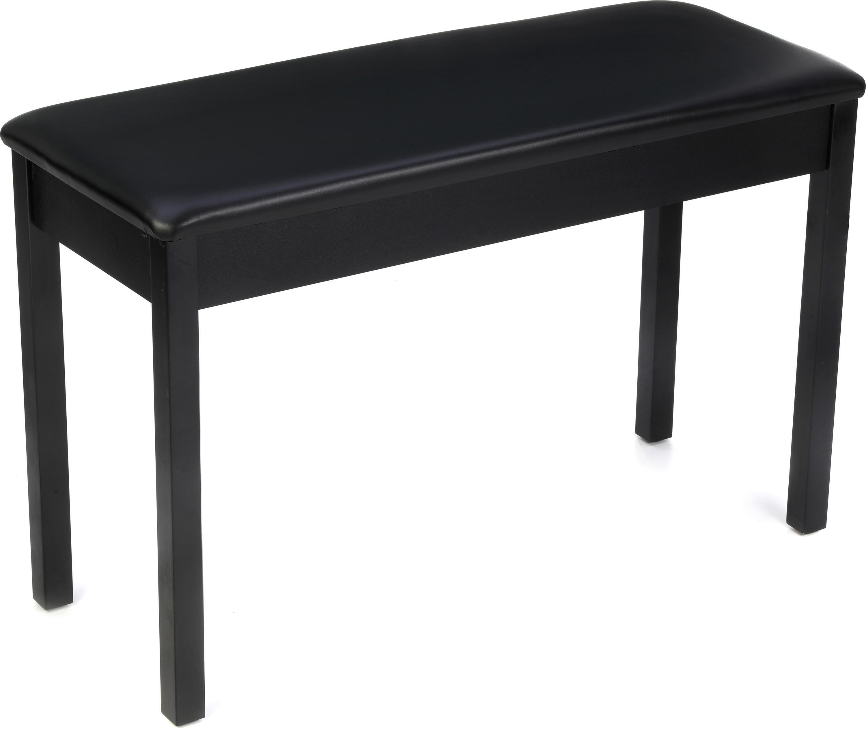 Korg PC-300 Height-Adjustable Piano Bench - Black | Sweetwater