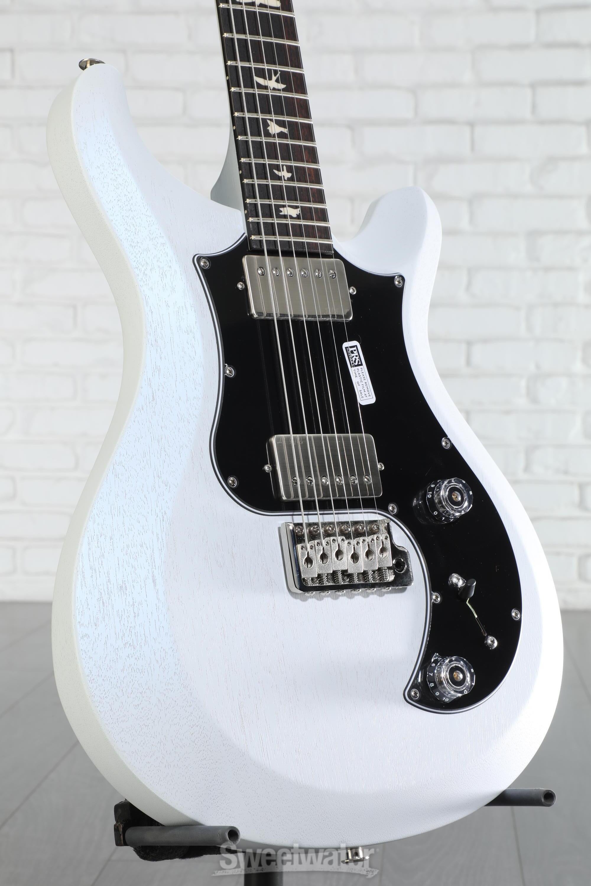 PRS S2 Standard 22 Electric Guitar - Pearl White Satin | Sweetwater