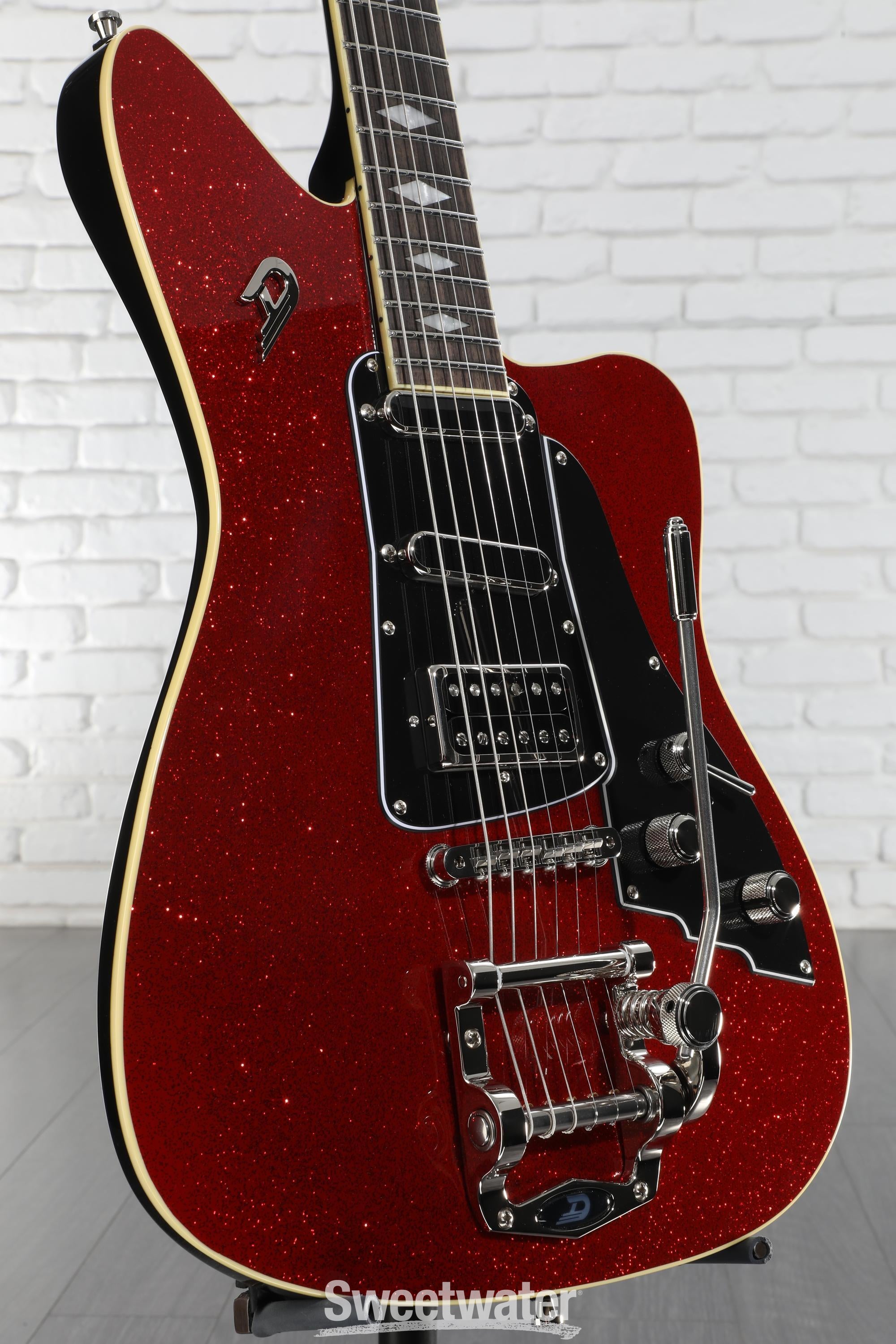 Duesenberg Paloma Electric Guitar - Red Sparkle | Sweetwater