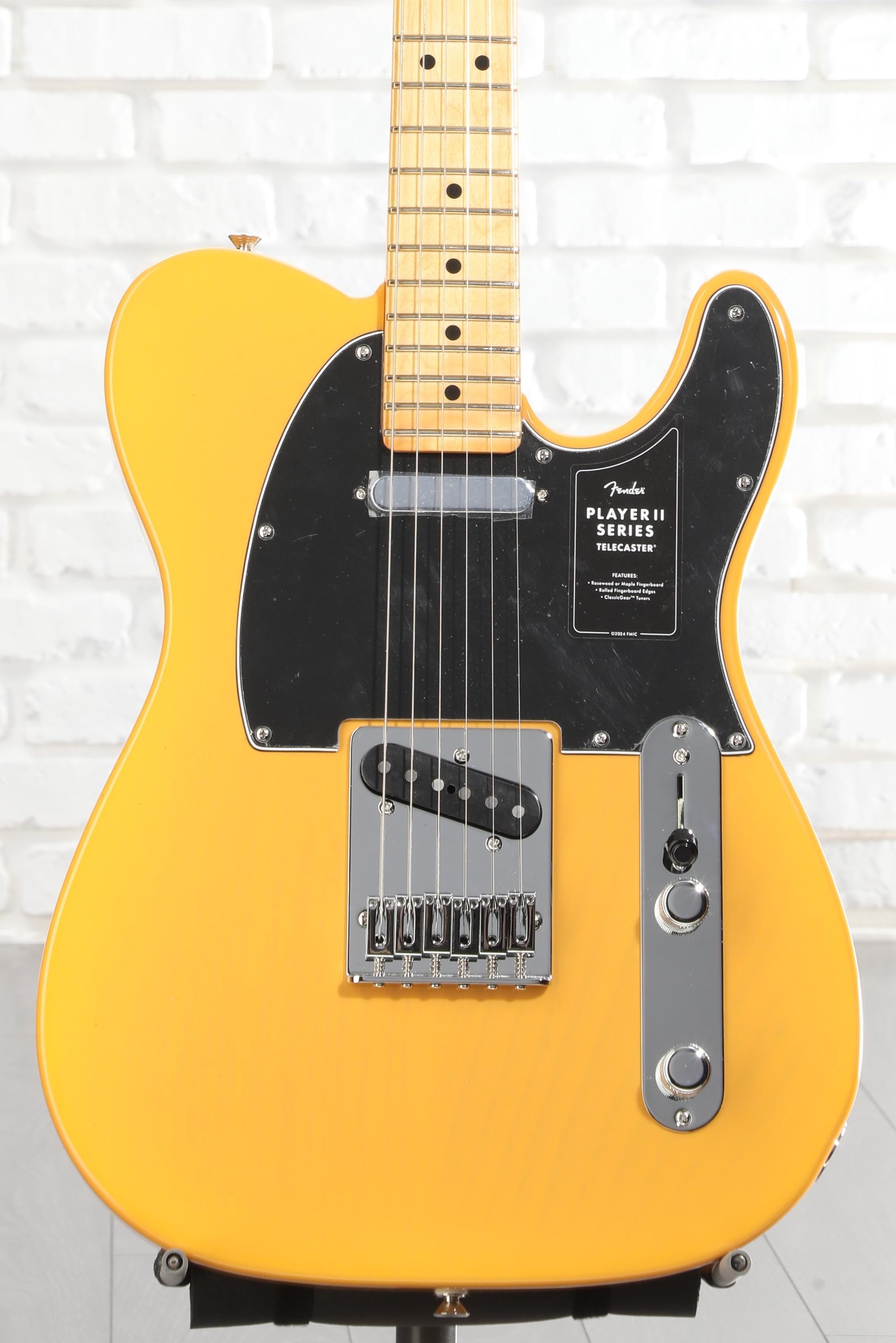 Fender Player II Telecaster Electric Guitar - Butterscotch Blonde with Maple Fingerboard
