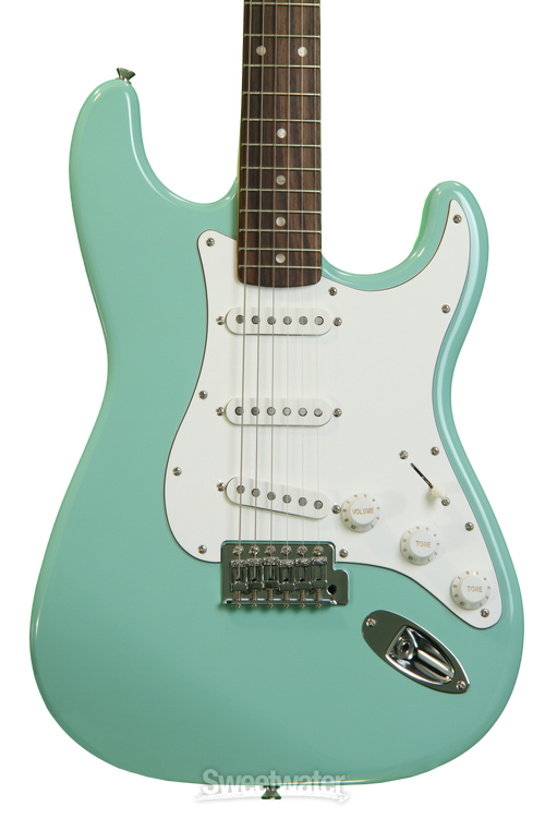 Squier Affinity Stratocaster - Surf Green with Rosewood Squier Affinity Stratocaster - Surf Green with Rosewood