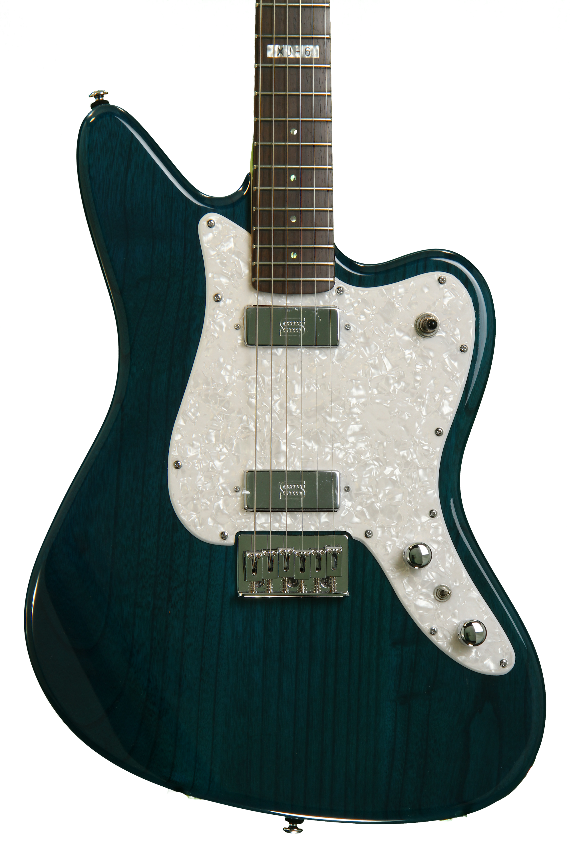 ESP LTD XJ-6 - See-thru Blue | Sweetwater ESP LTD XJ-6 - See-thru Blue | Sweetwater