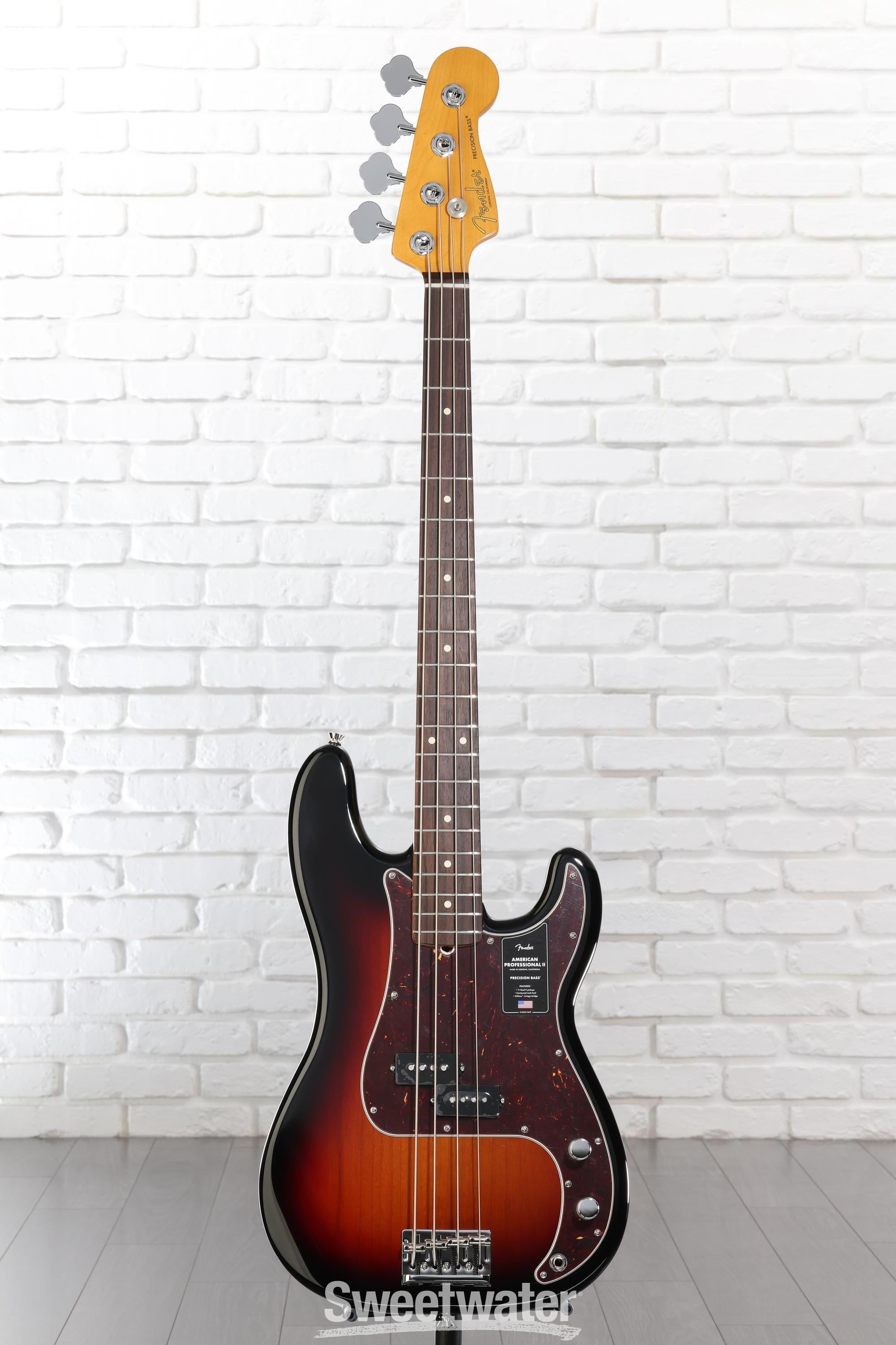 ベース American Professional II Precision Bass Fender American Professional II Precision Bass Maple Fingerboard
