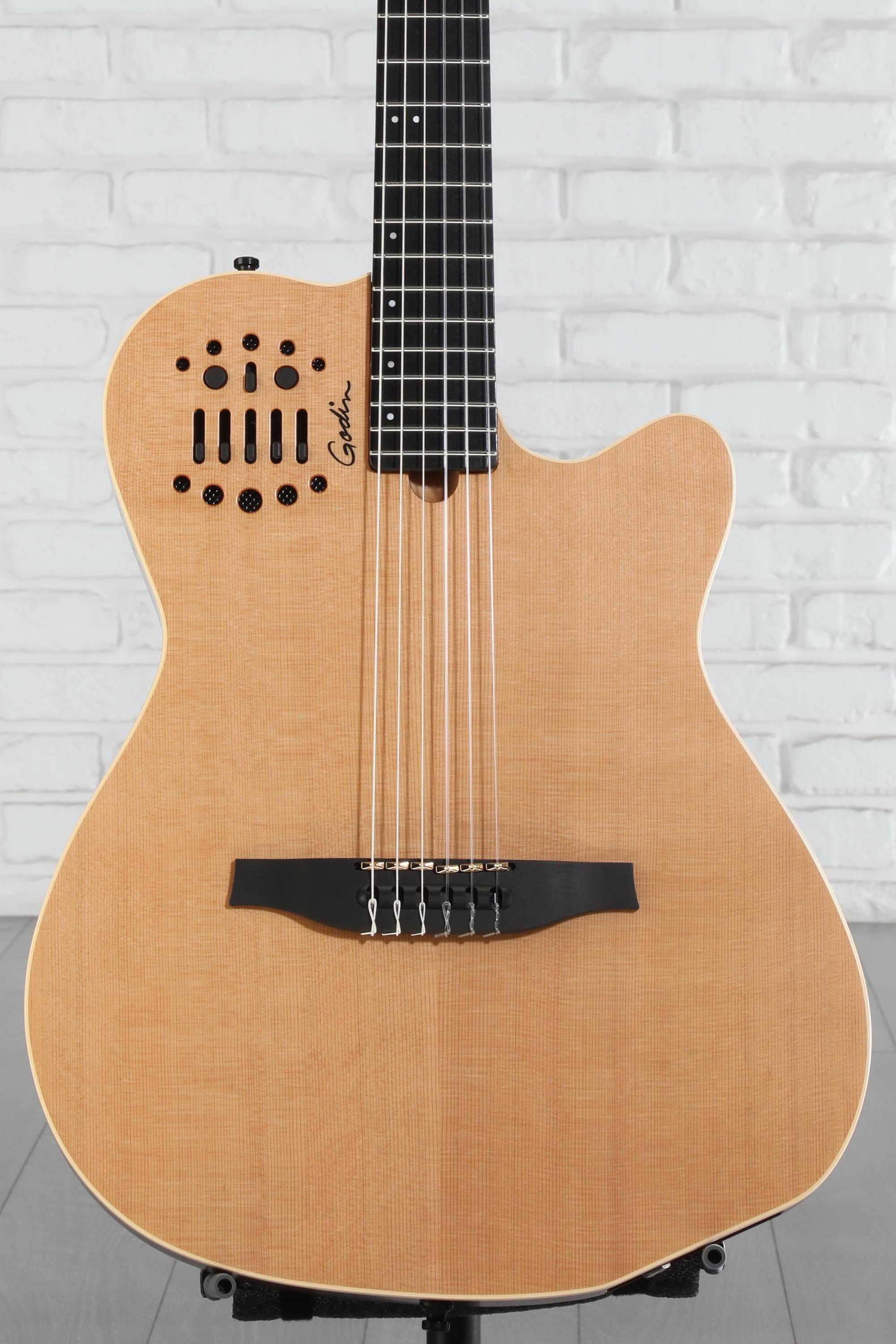 Godin ACS-SA Slim, Nylon String Acoustic-Electric Guitar - Natural