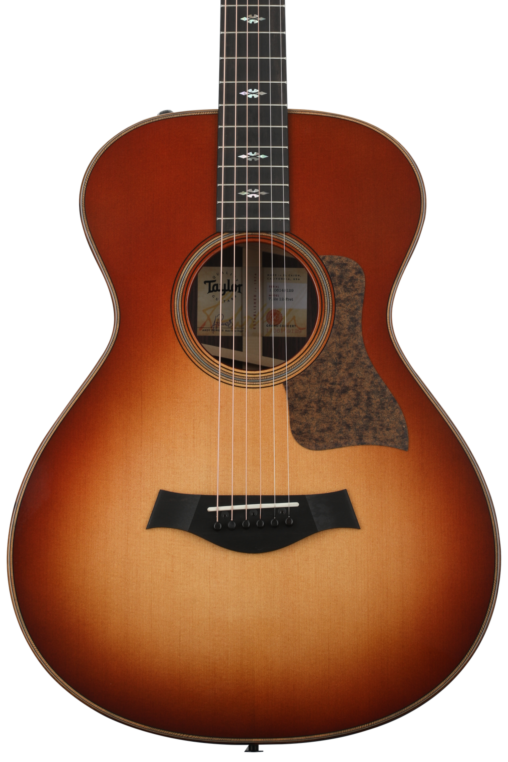 Taylor 712e 12-fret V-Class - Western Sunburst