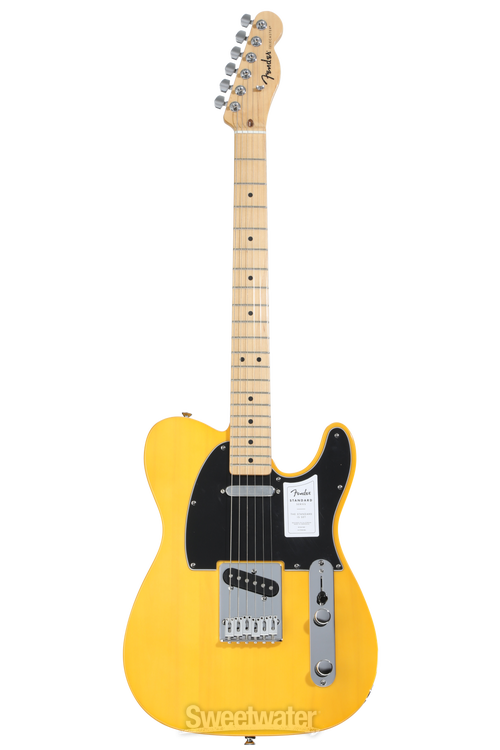 Fender Standard Telecaster Electric Guitar - Butterscotch