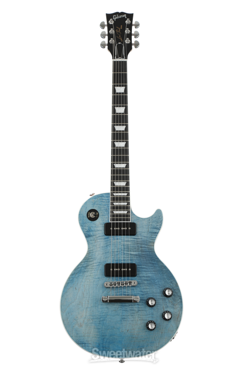 Gibson Les Paul Classic Player Plus 2018 - Satin Ocean Blue Gibson Les Paul Classic Player Plus 2018 - Satin Ocean Blue