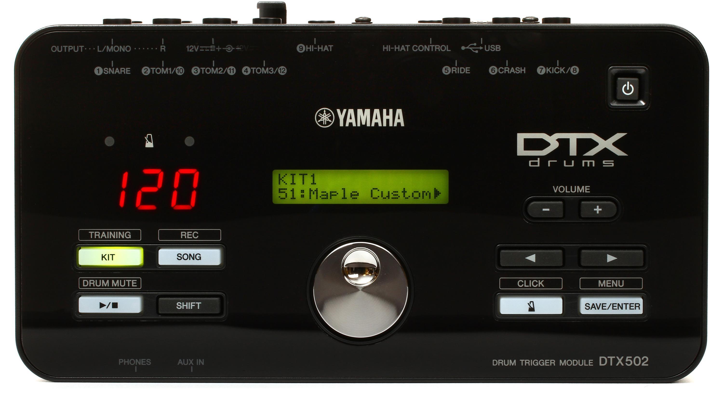 Yamaha DTX502 Electronic Drum Trigger Module | Sweetwater