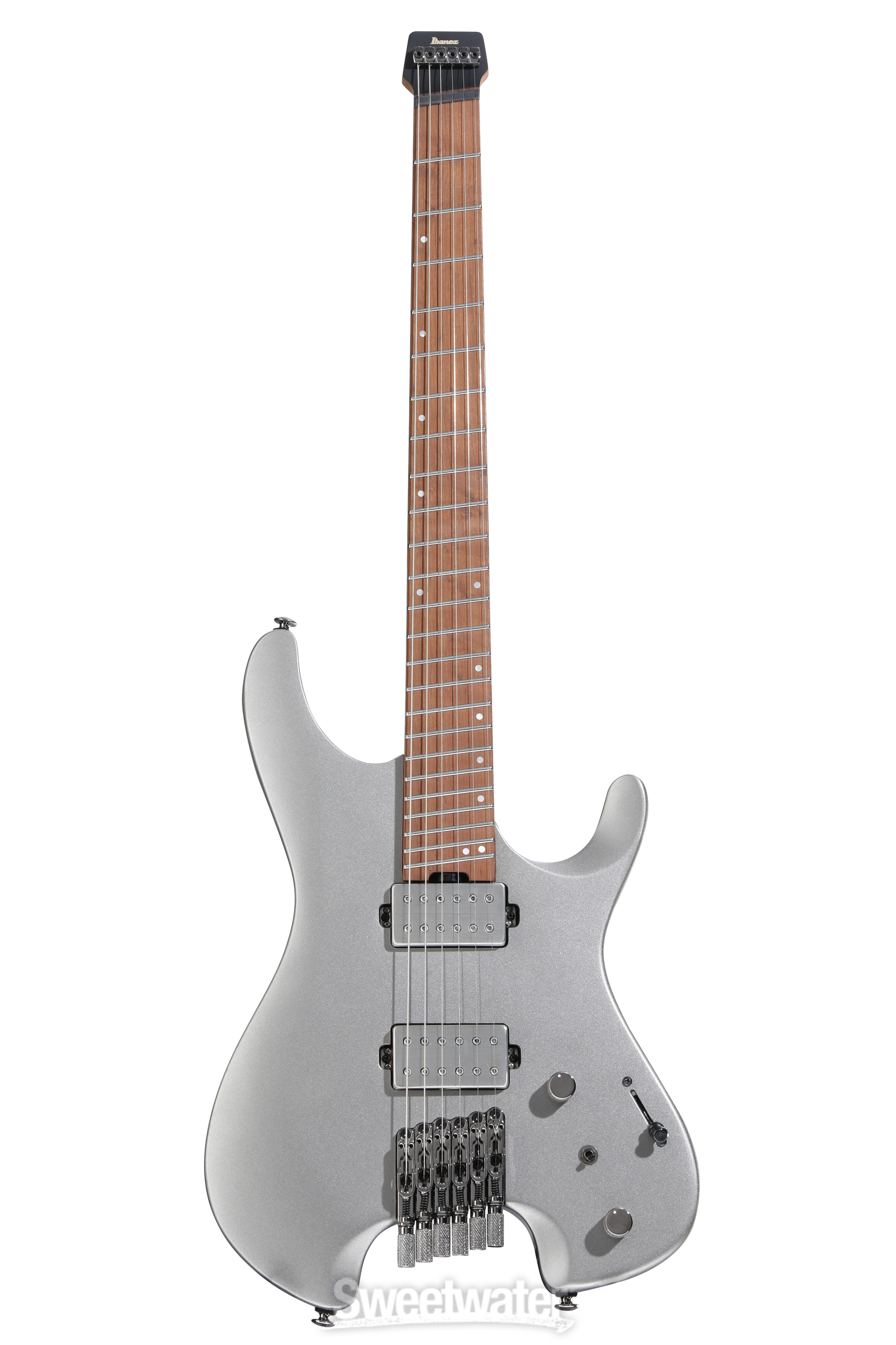 Ibanez QX52 Electric Guitar - Metallic Gray Matte | Sweetwater