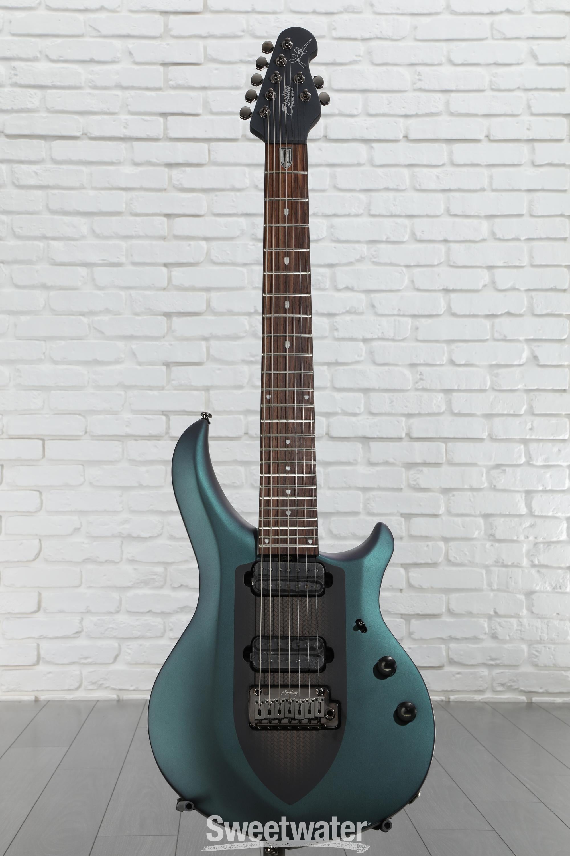 STERLING MAJ170 Arctic Dream 7弦 Amazon.com: Sterling By MusicMan 7 String Solid-Body