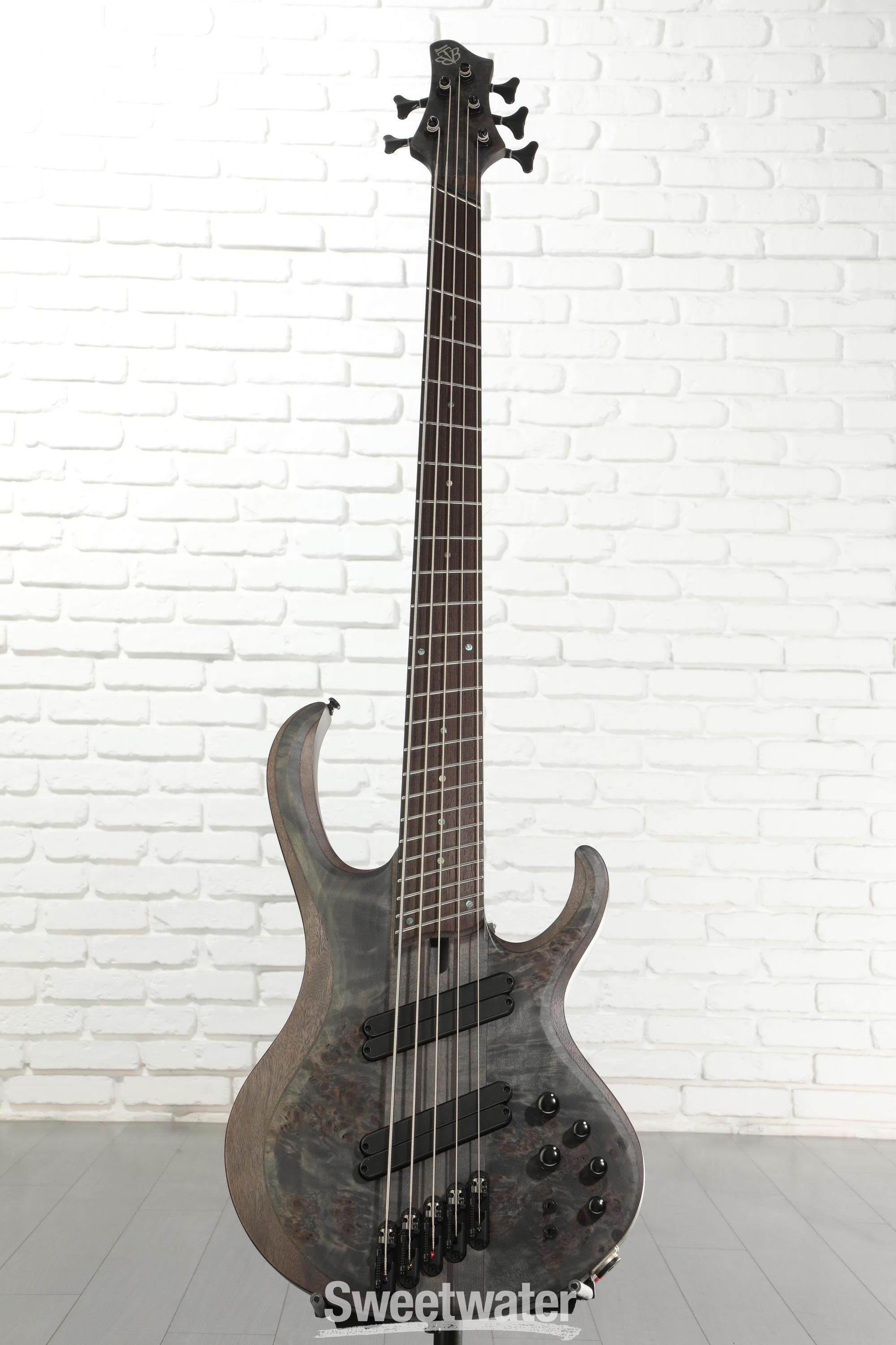 Ibanez Bass Workshop BTB805MS 5-string Bass Guitar - Transparent