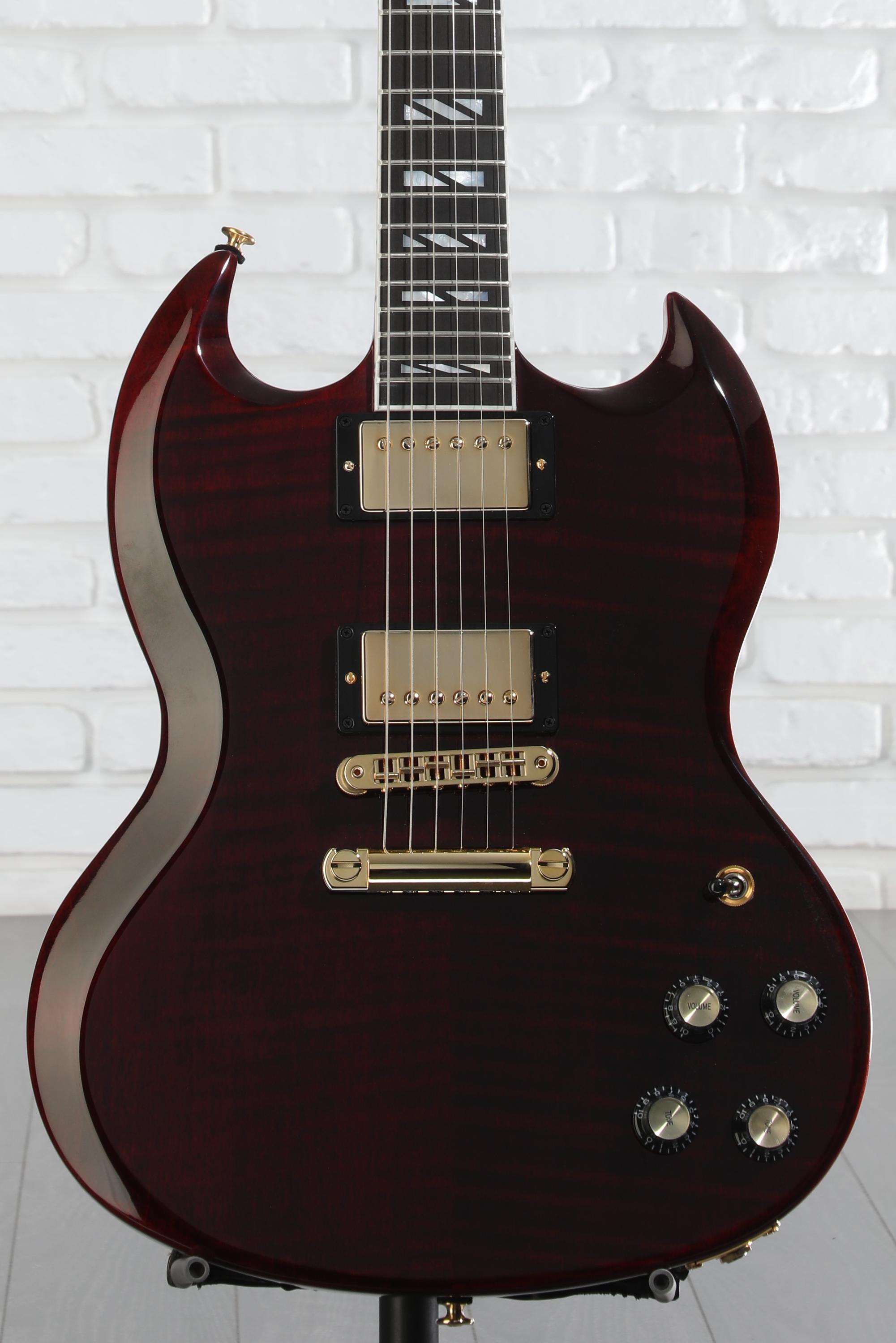 Gibson SG Supreme Electric Guitar - Wine Red | Sweetwater