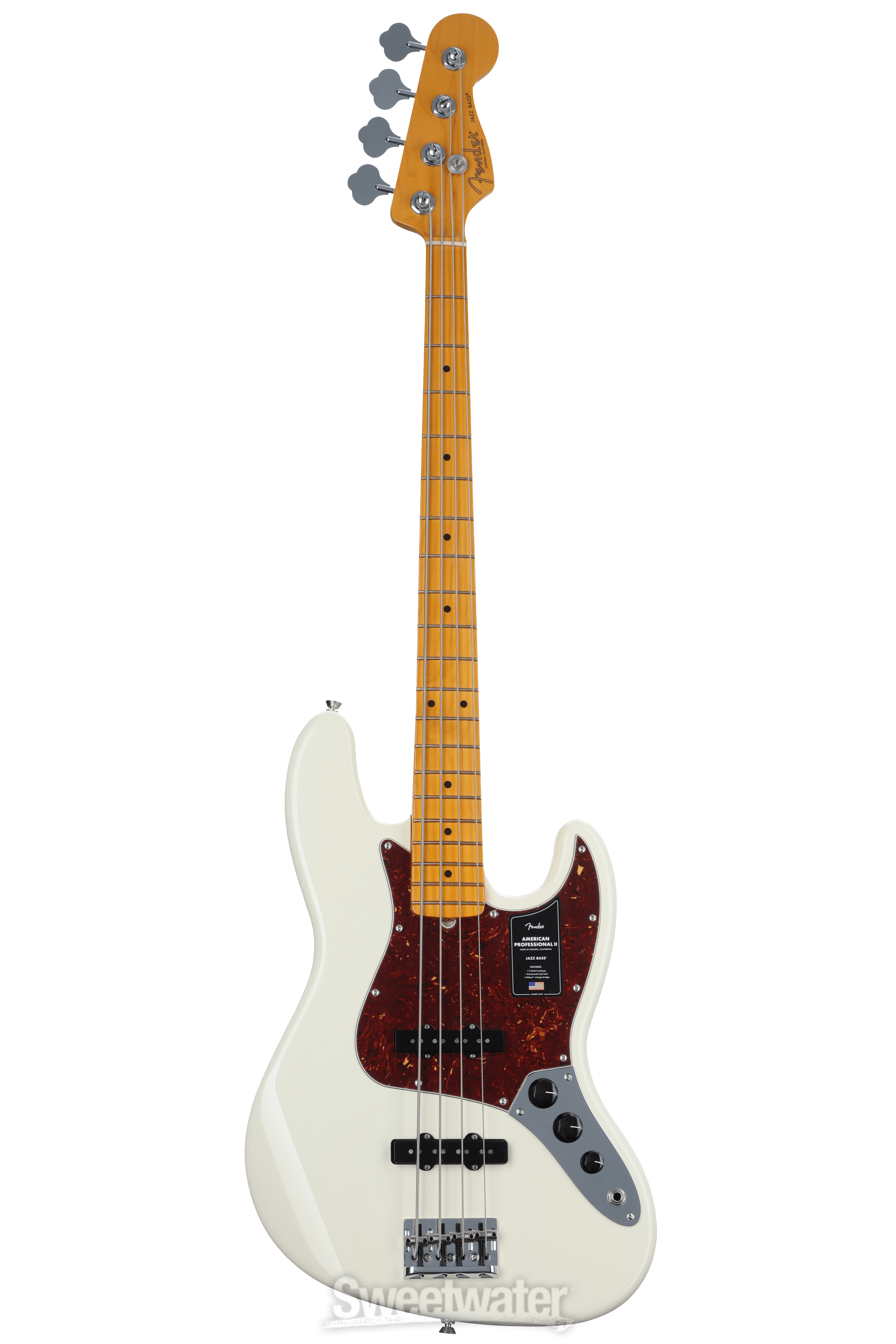 Fender American Professional II Jazz Bass - Olympic White with