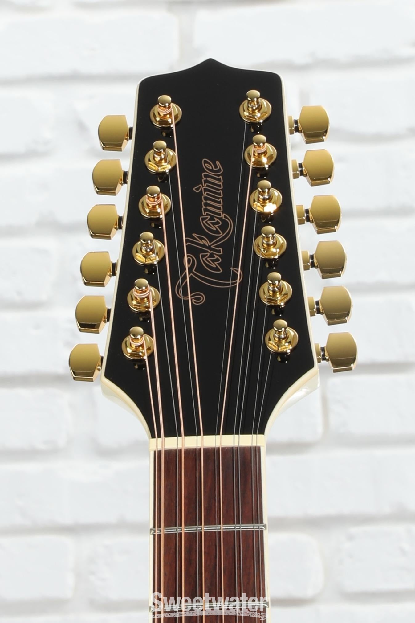 Takamine GD-37CE PW 12-string Acoustic-electric Guitar - Pearl White