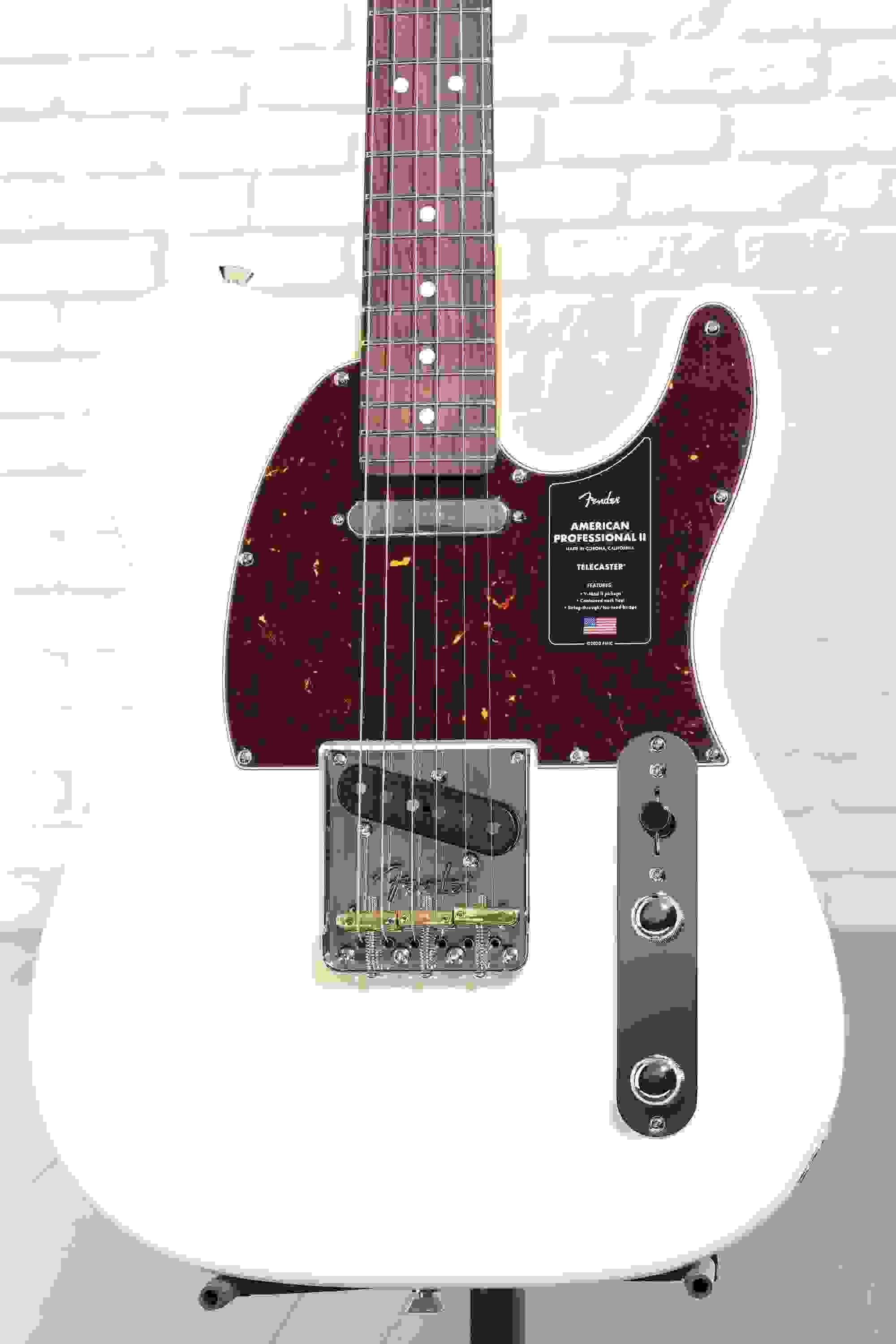 Fender American Professional II Telecaster - Olympic White with Rosewood Fingerboard