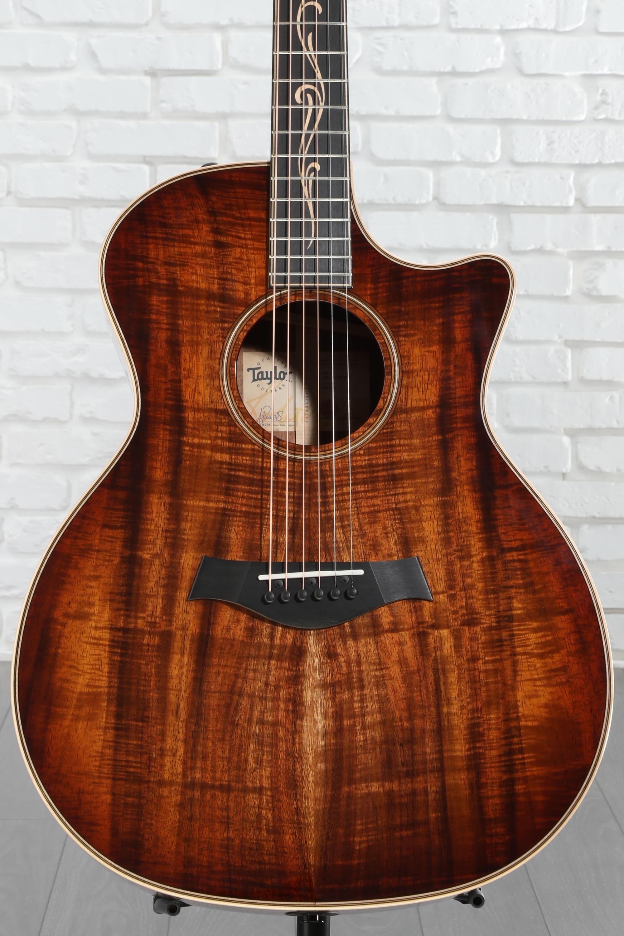 Taylor K24ce - Shaded Edgeburst, Gold Gotoh Tuners | Sweetwater