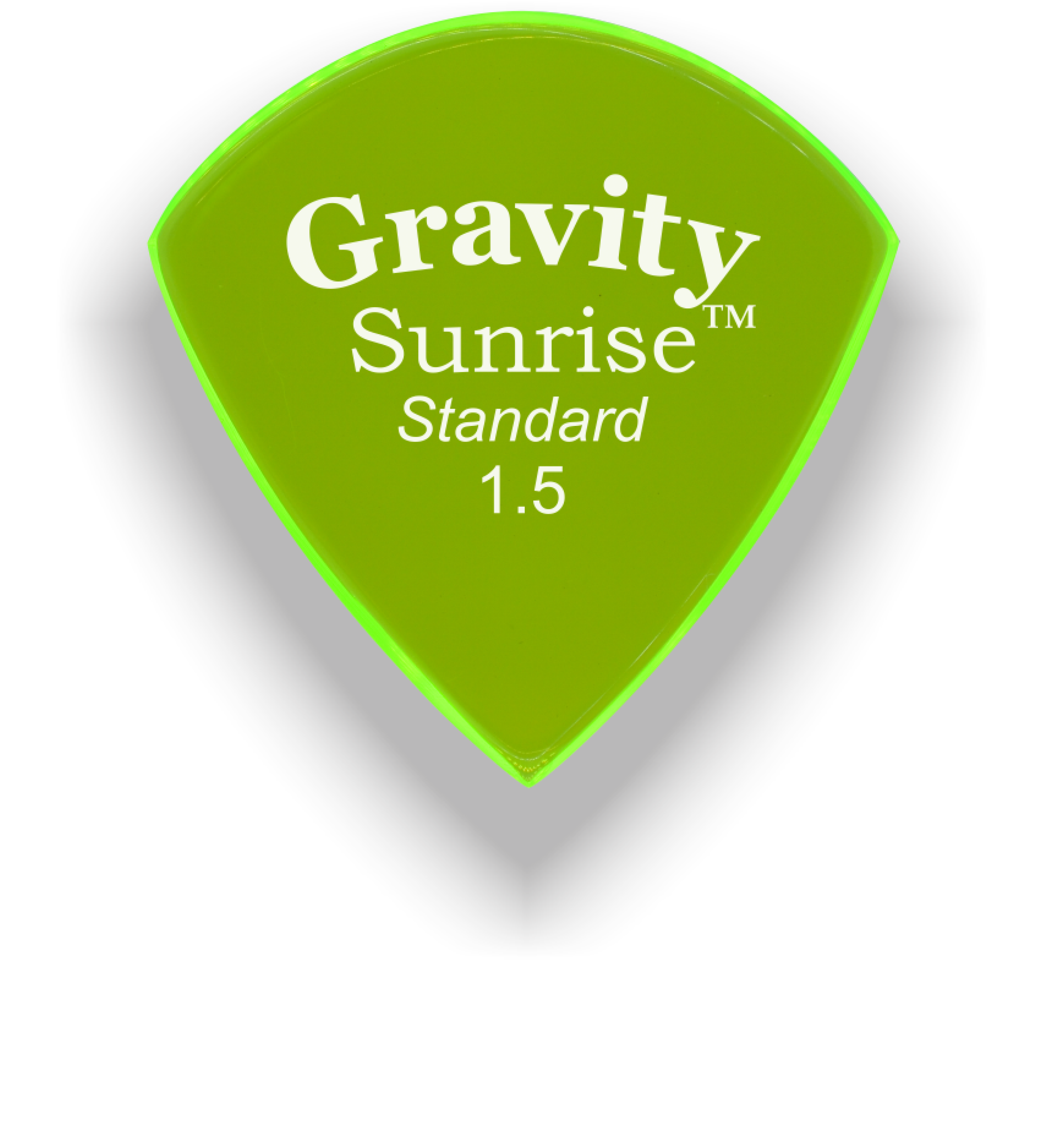 Photo of Gravity Picks Sunrise - Standard Size, 1.5mm, Polished
