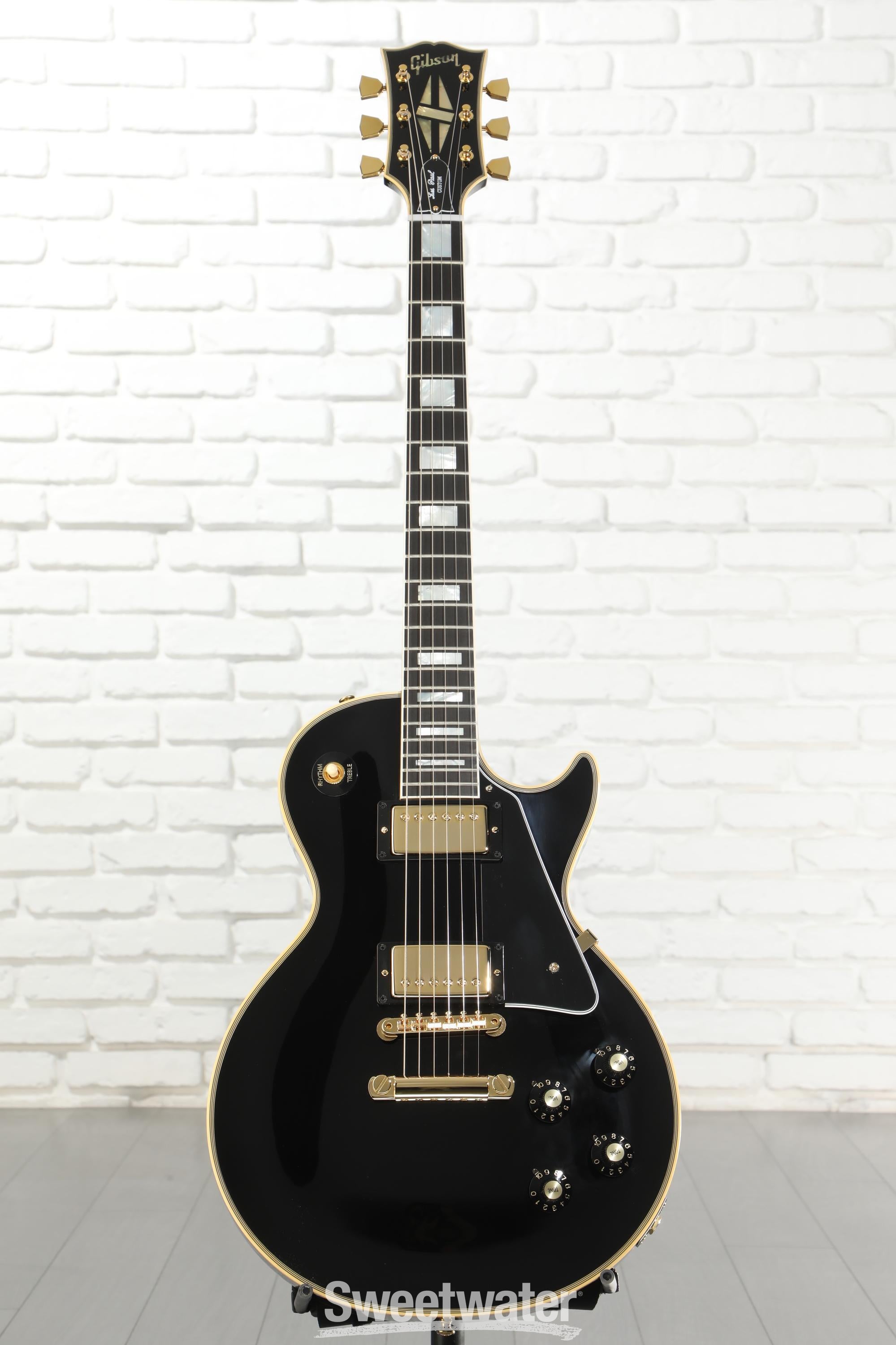 Gibson Custom 1968 Les Paul Custom Reissue Electric Guitar - Ebony