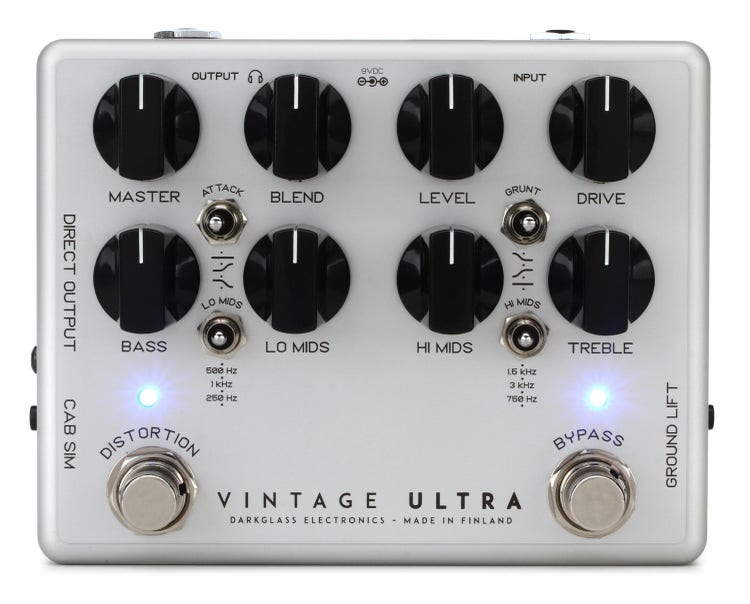 Darkglass Vintage Ultra V2 Bass Preamp Pedal Reviews | Sweetwater 