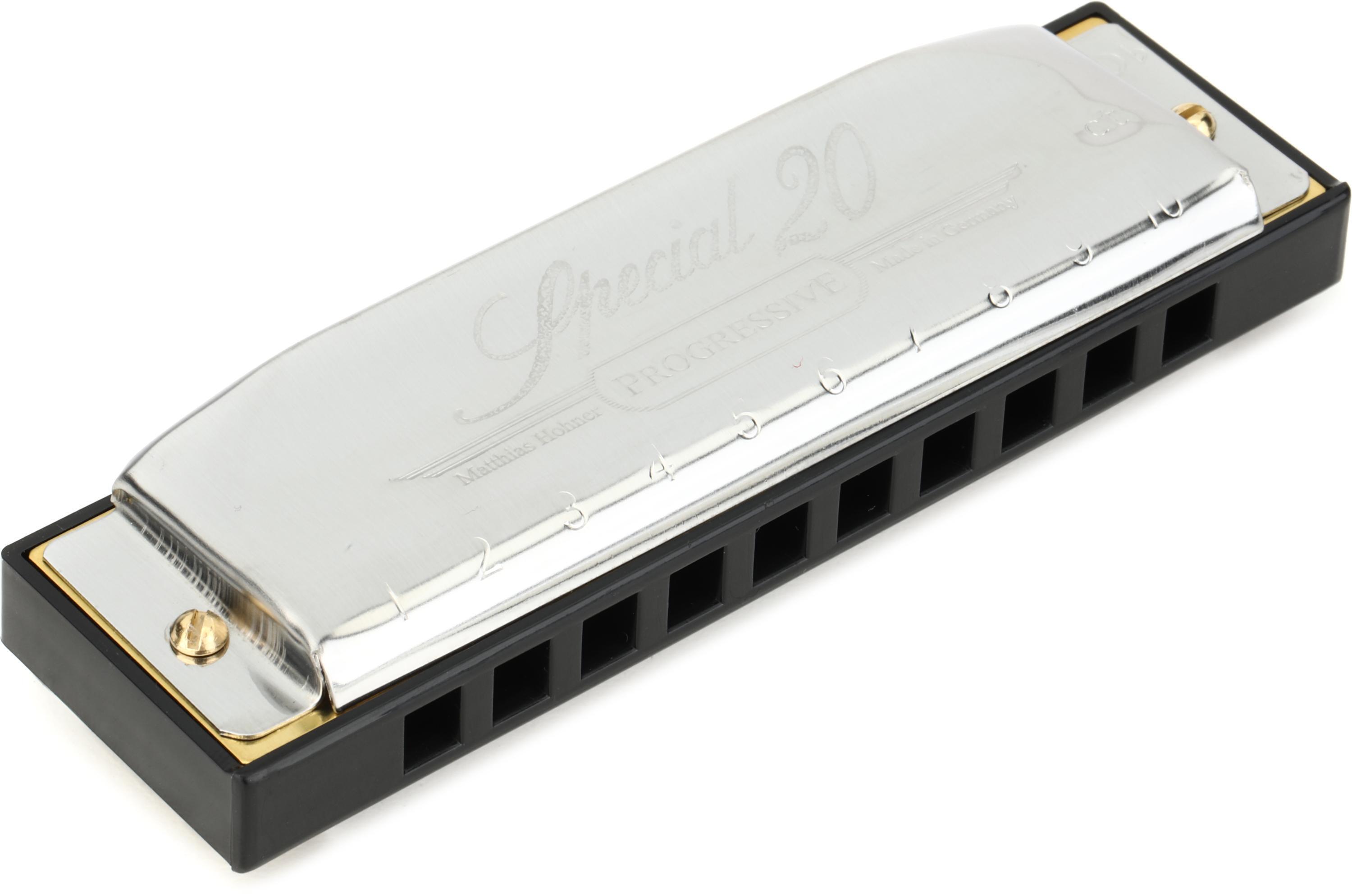 Hohner Special 20 Country Tuned Harmonica Key of C Sharp Sweetwater