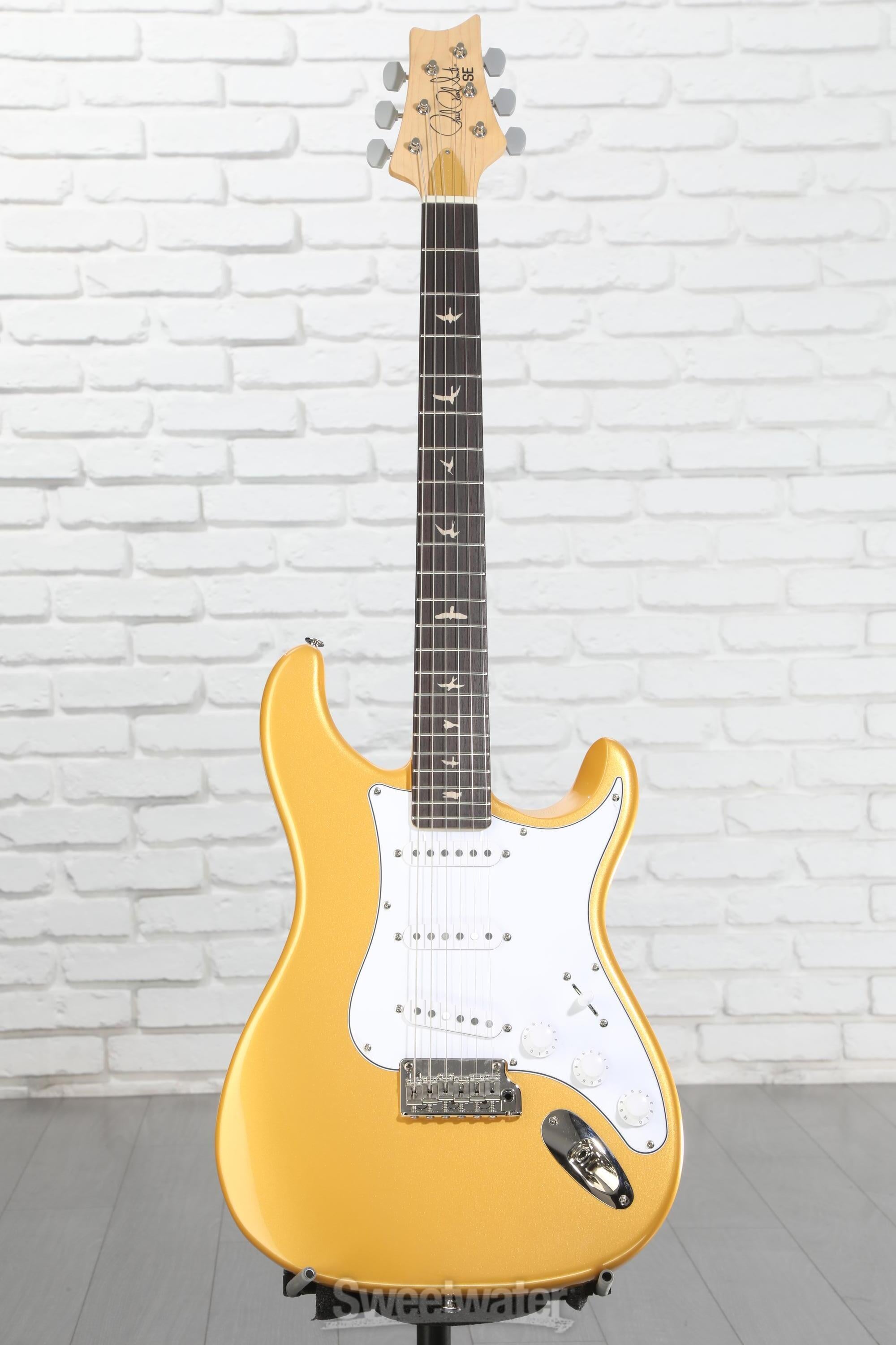 PRS SE Silver Sky Electric Guitar - Gold Spark, Sweetwater