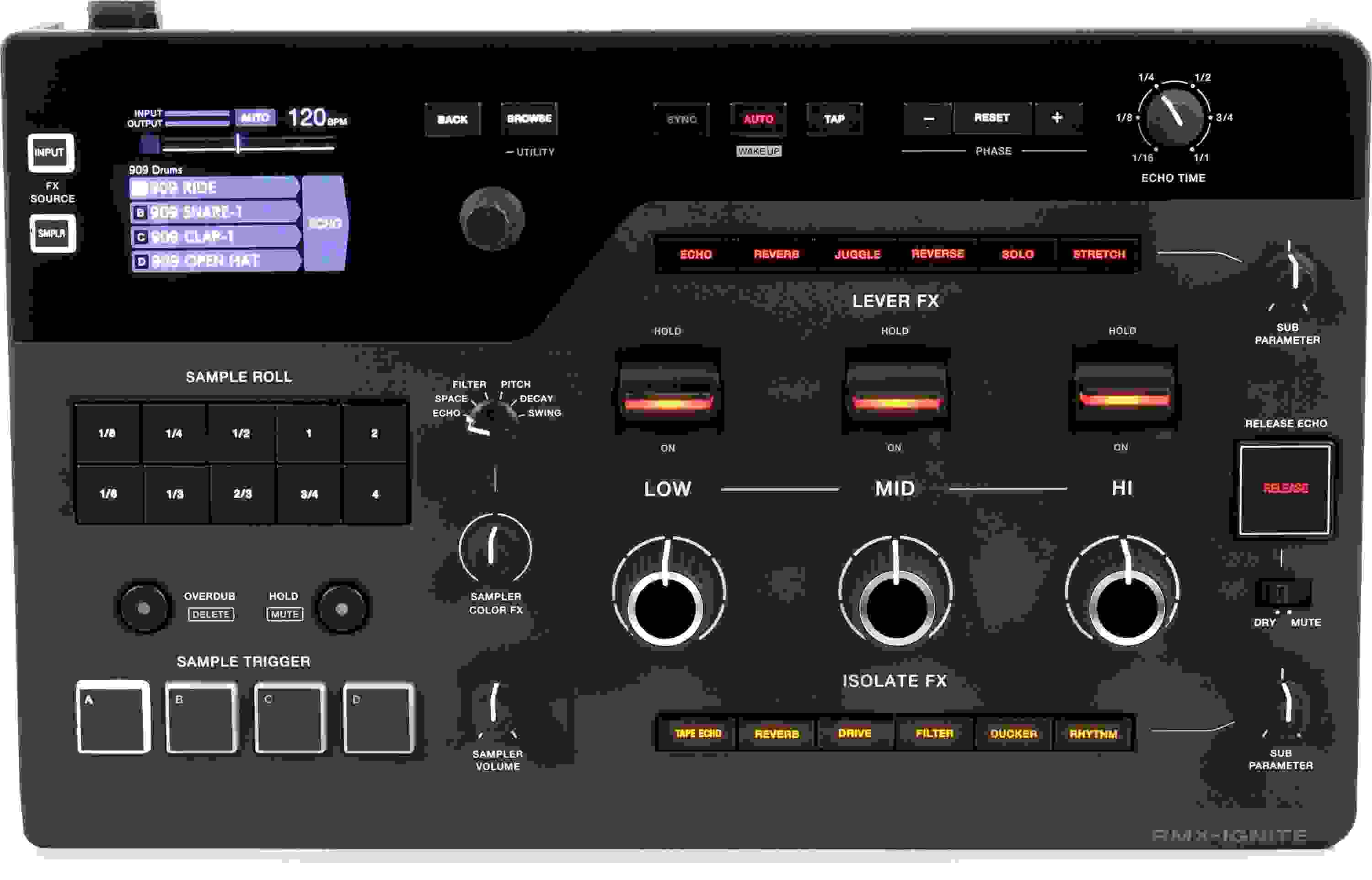 AlphaTheta RMX-IGNITE Professional DJ Effector