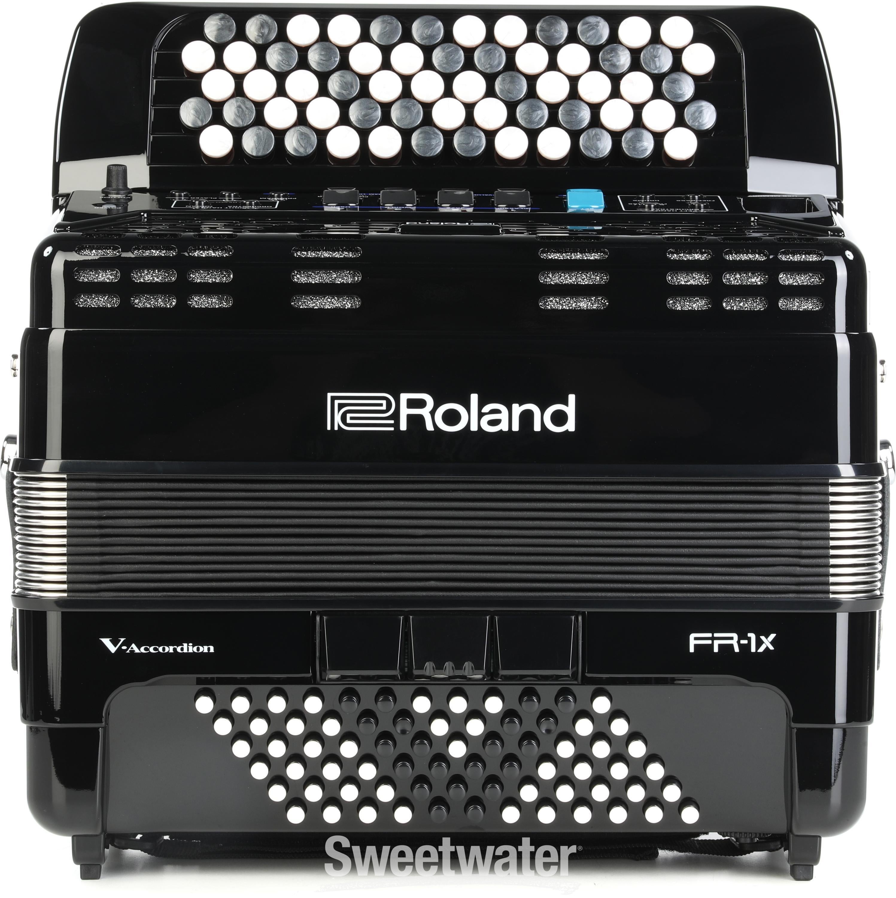 Roland FR-1xb Button-type V-Accordion - Black