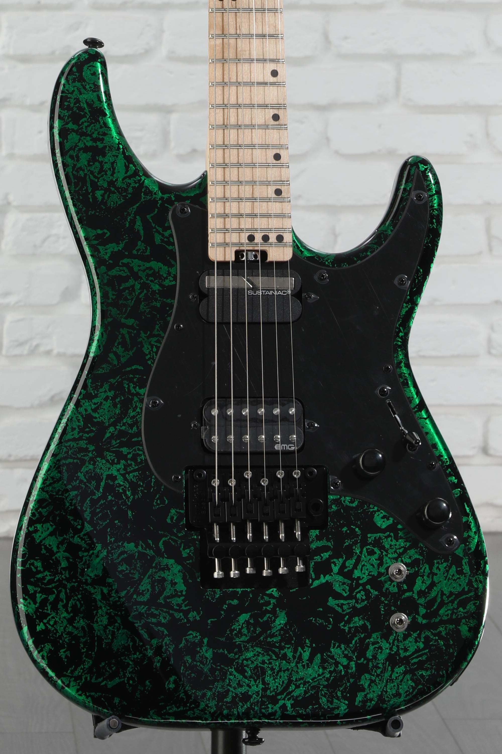 Schecter Sun Valley Super Shredder FR-S - Green Reign