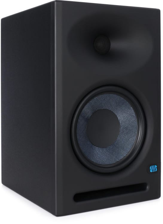  PreSonus Eris E4.5 Pair High-Definition 2-Way 4.5 Active  Home/Studio Monitor Set w/ 2X Unbalanced RCA Cables and TRS Male/Male  Instrument Cables : Musical Instruments