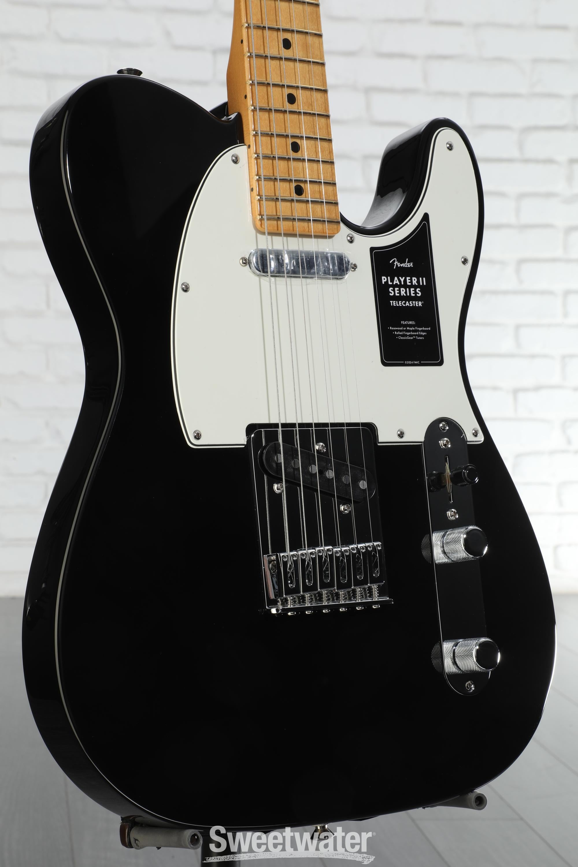 fender player ⅱ telecaster MN ブラック Fender Player II Telecaster MN Black｜平野楽器 ロッキン
