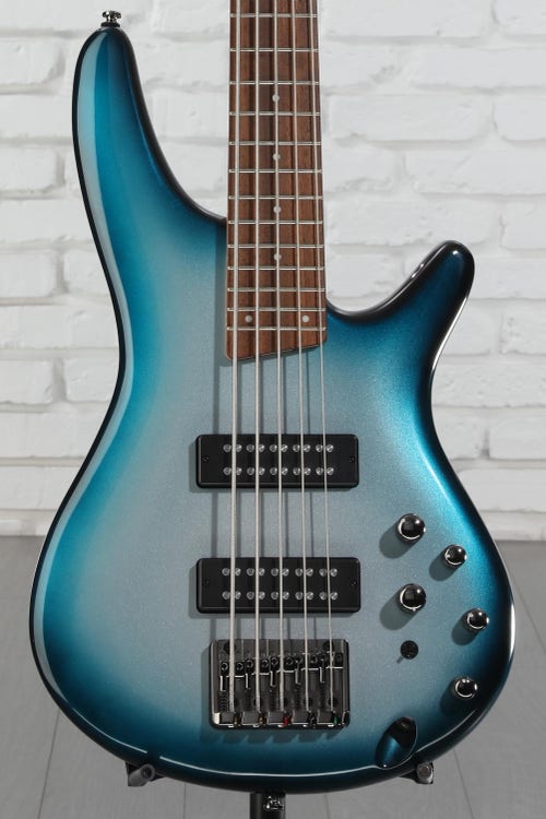 Ibanez SR Standard SR305E 5-string Bass Guitar - Deep Ocean Metallic