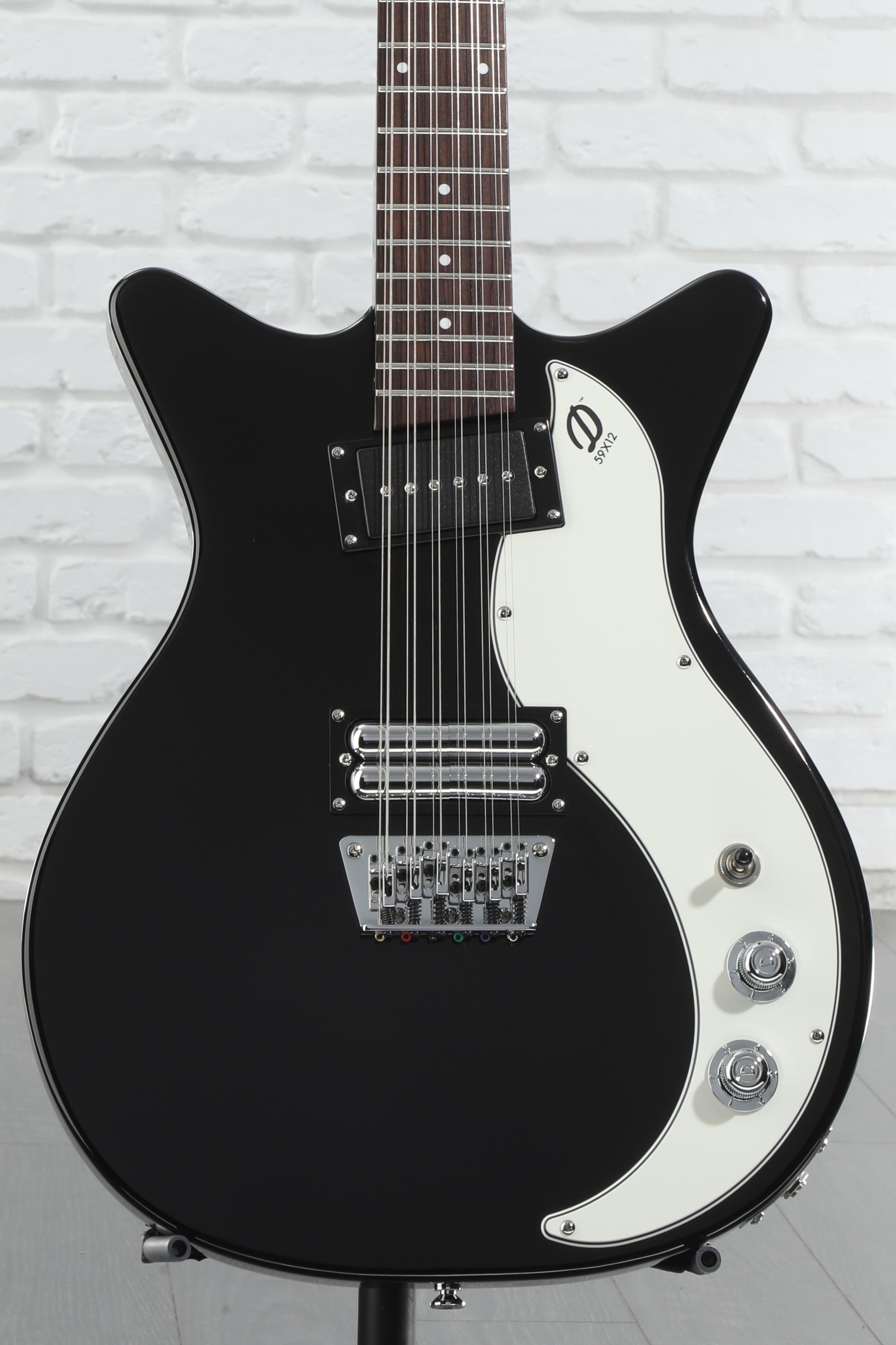 Dan Electro 12弦guitar　Black Amazon.com: Danelectro Vintage 12 String Electric Guitar