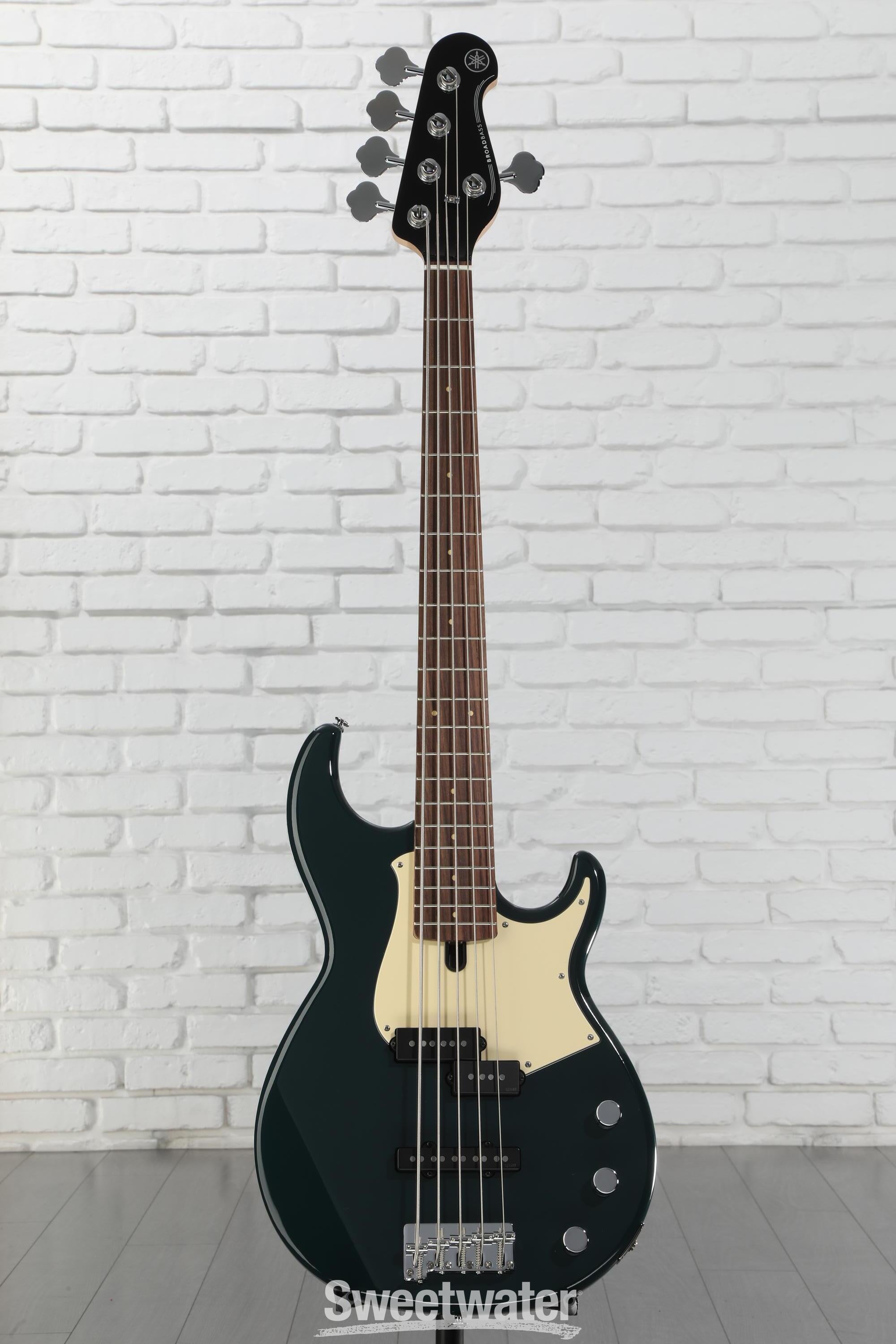 Yamaha BB435 5-string Bass Guitar - Teal Blue | Sweetwater