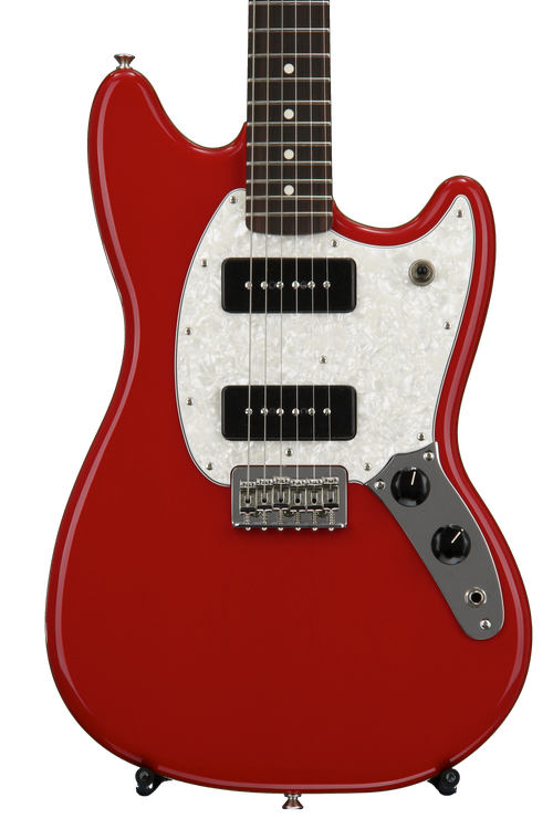 Fender Mustang 90 - Torino Red with Rosewood Fingerboard