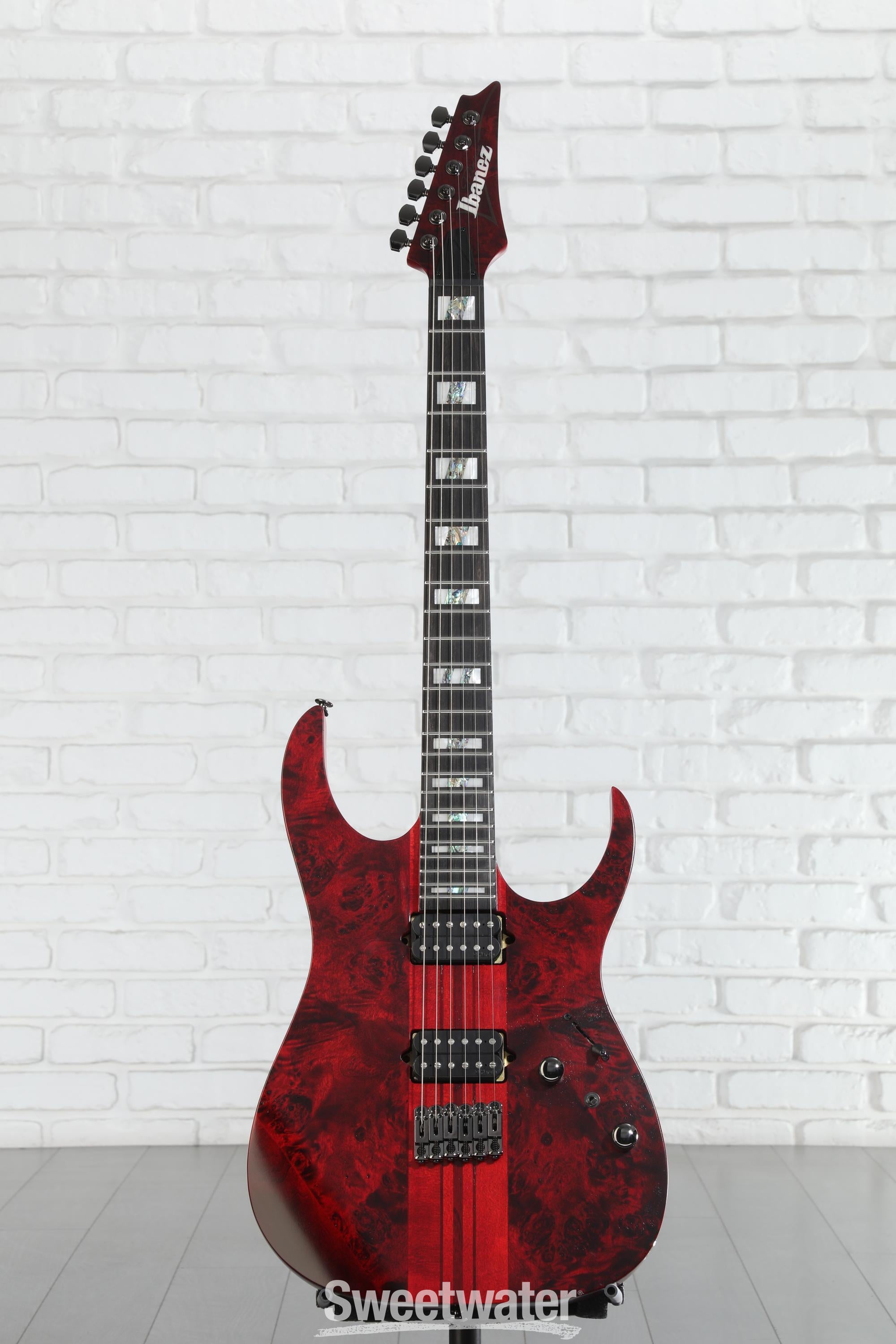 Ibanez Premium RGT1221PB Electric Guitar - Stained Wine Red