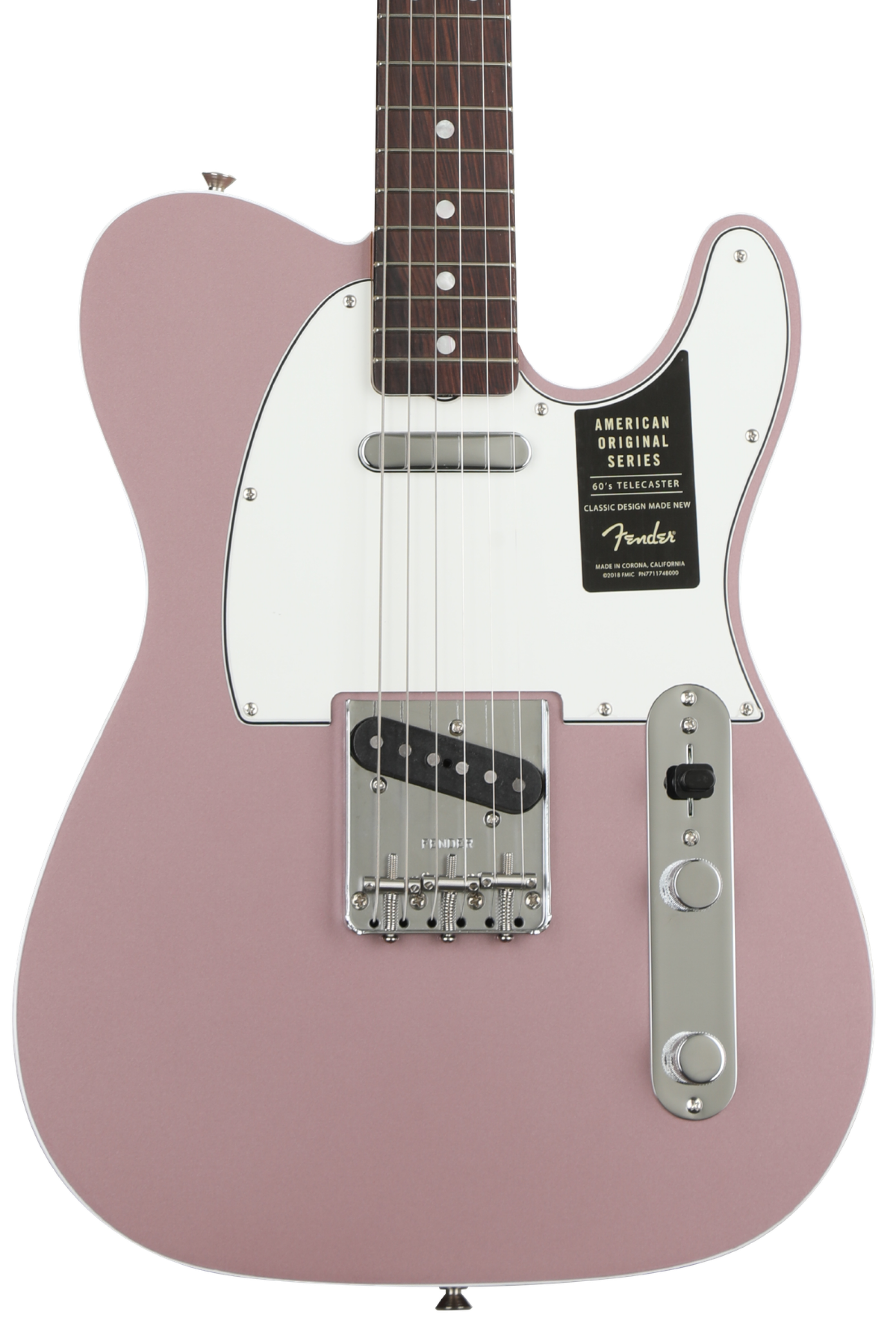 Fender American Original '60s Telecaster - Burgundy Mist Metallic