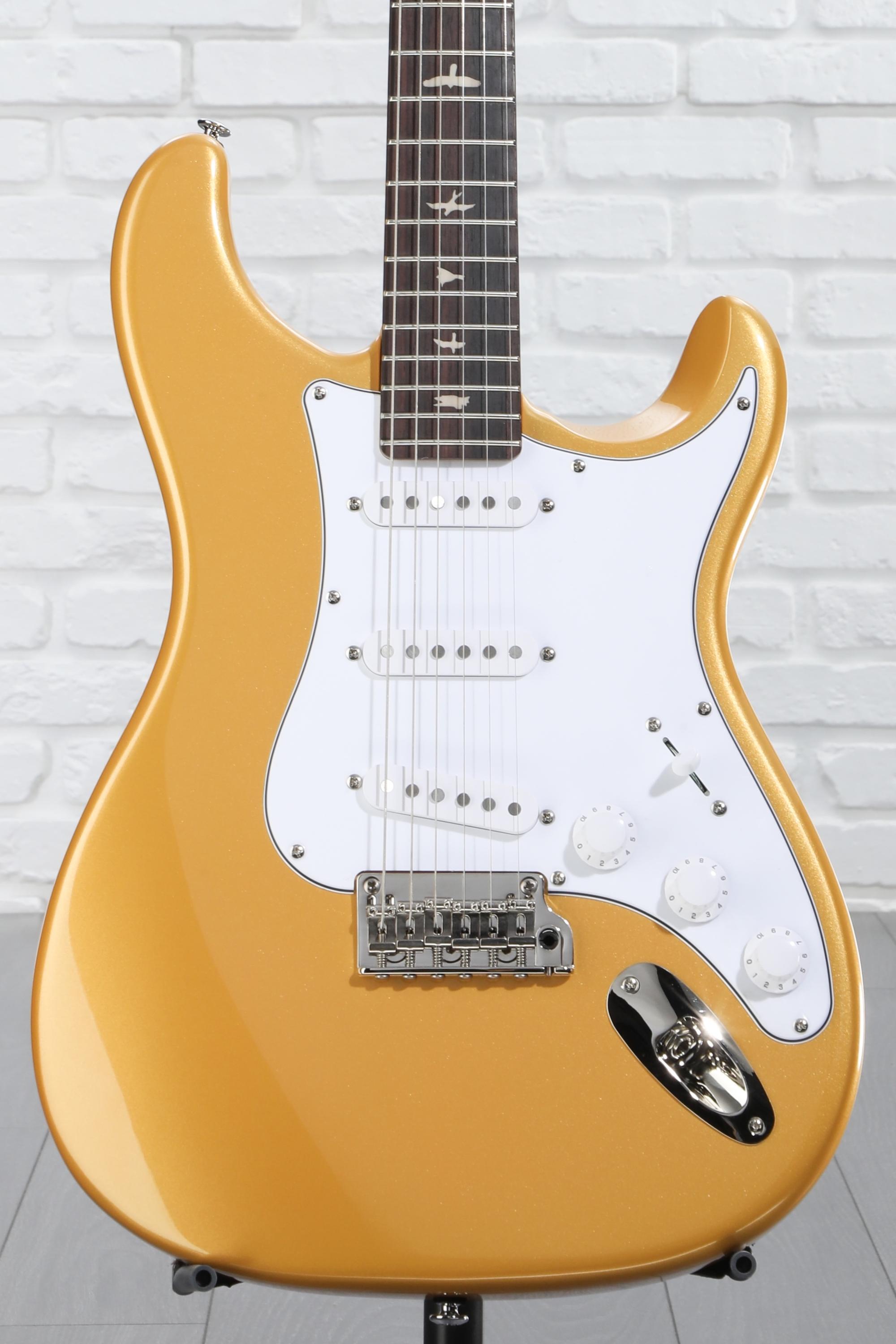 PRS SE Silver Sky Electric Guitar - Gold Spark, Sweetwater Exclusive