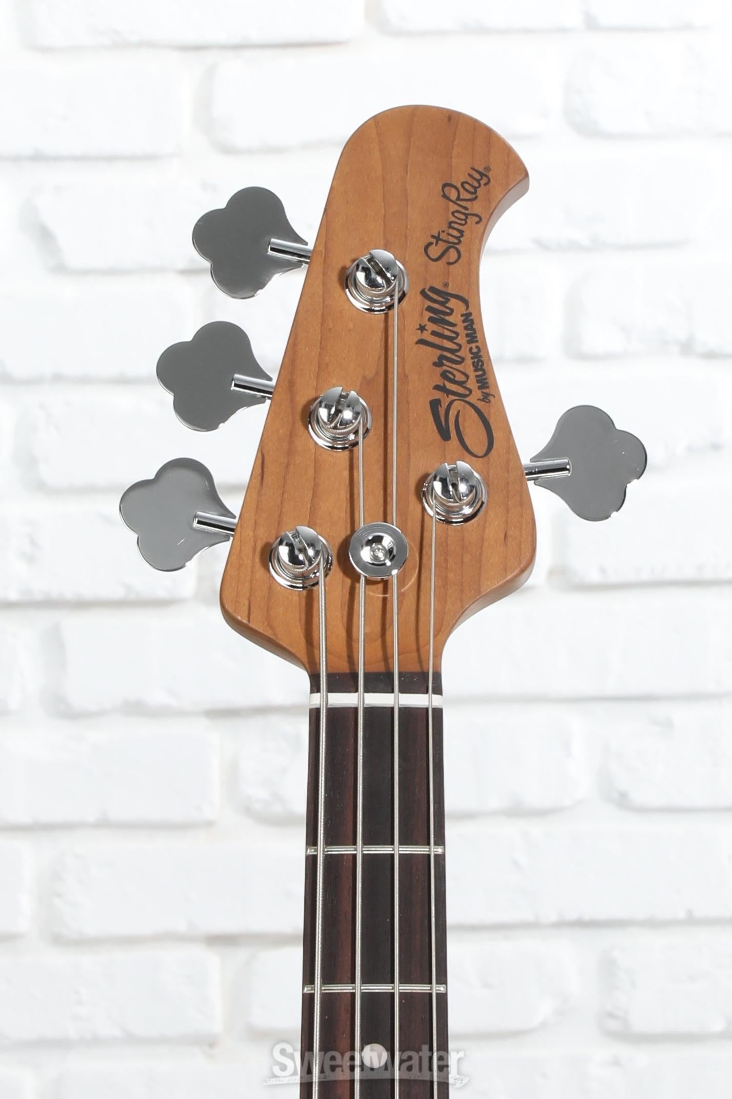 Sterling By Music Man StingRay RAY34 Bass Guitar - Black