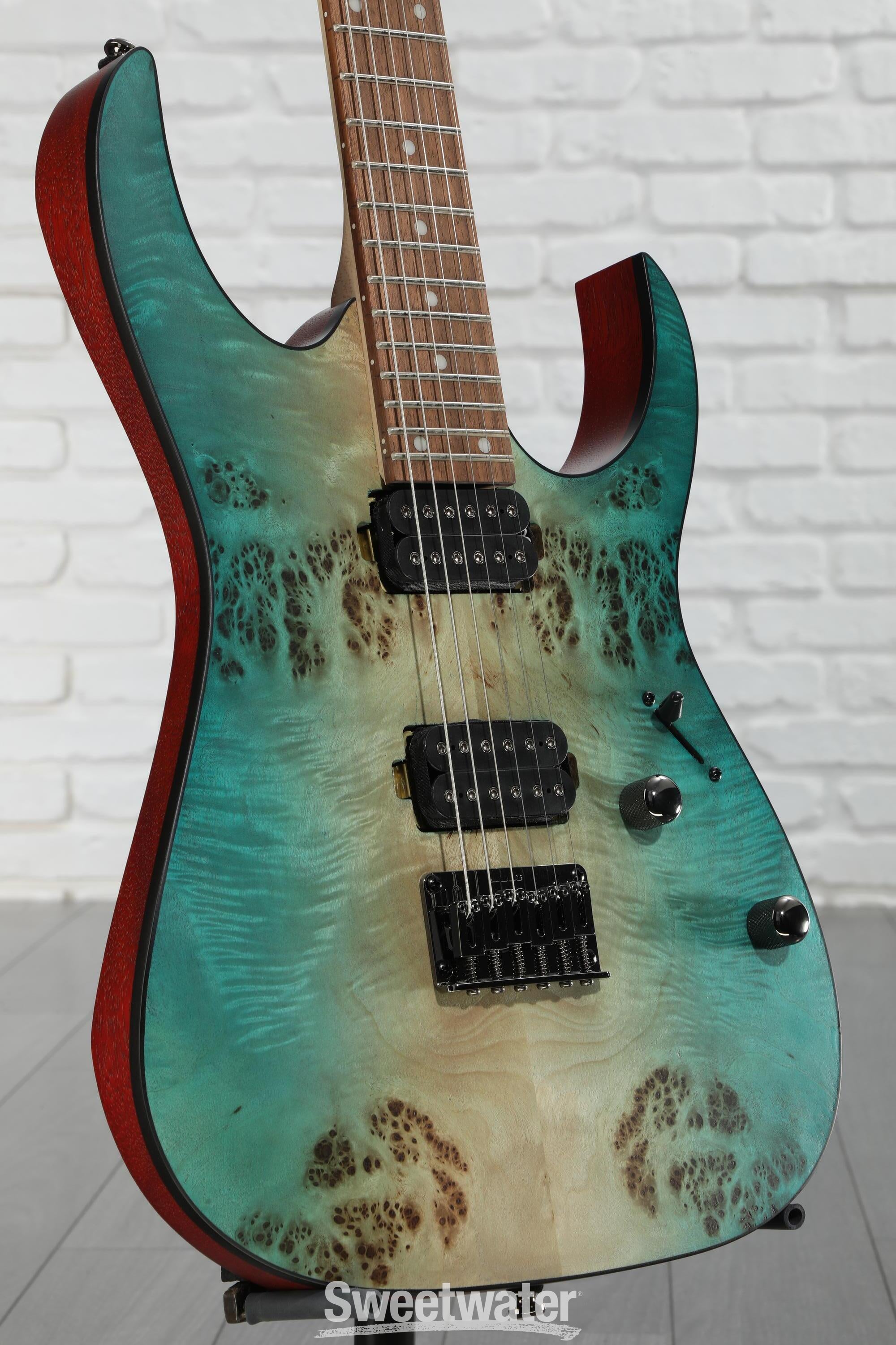 Ibanez Standard RG421PB Electric Guitar - Caribbean Shoreline Flat